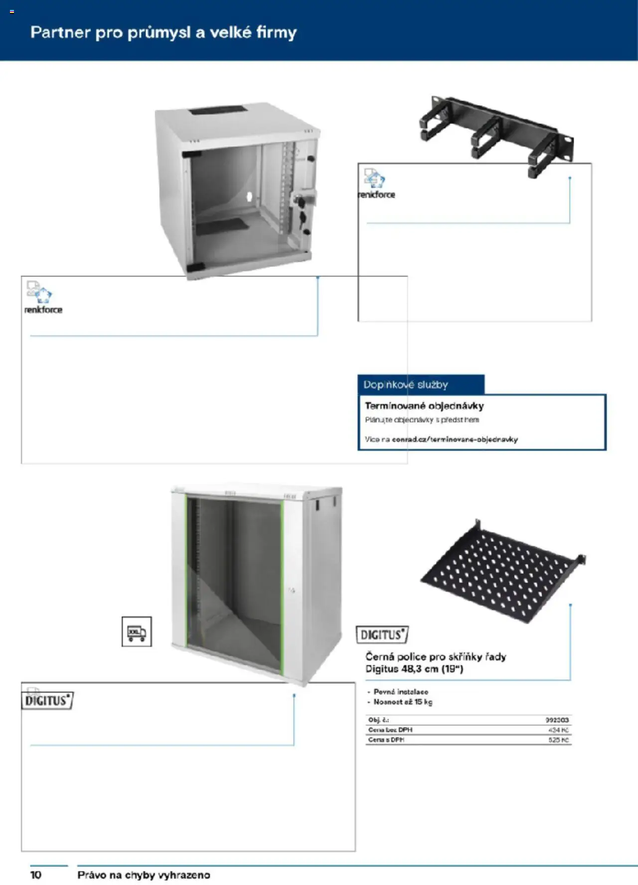 Conrad leták - Zautomatizujte si cestu k úspěchu od 07.03.2025 | Strana: 10 | Produkty: Police