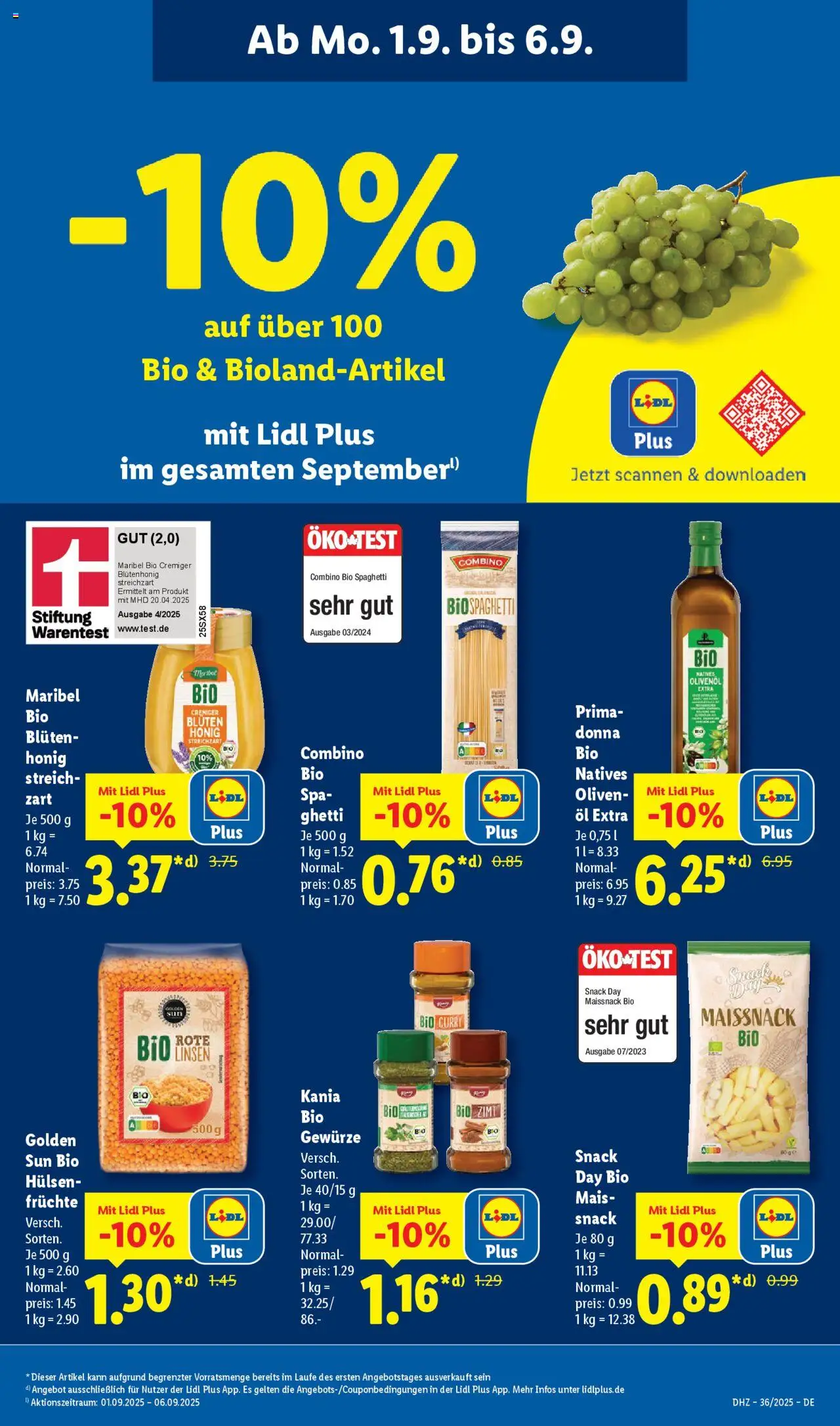 Lidl Prospekt Lüchow	 - gültig ab dem 01.09.2025 | Seite: 61 | Produkte: Öl, Olivenol, Gewürze