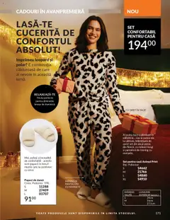 Ofertele Avon valabile de la 01.10.2025 | Pagină: 173 | Produse: Trening, Pantaloni, Papuci