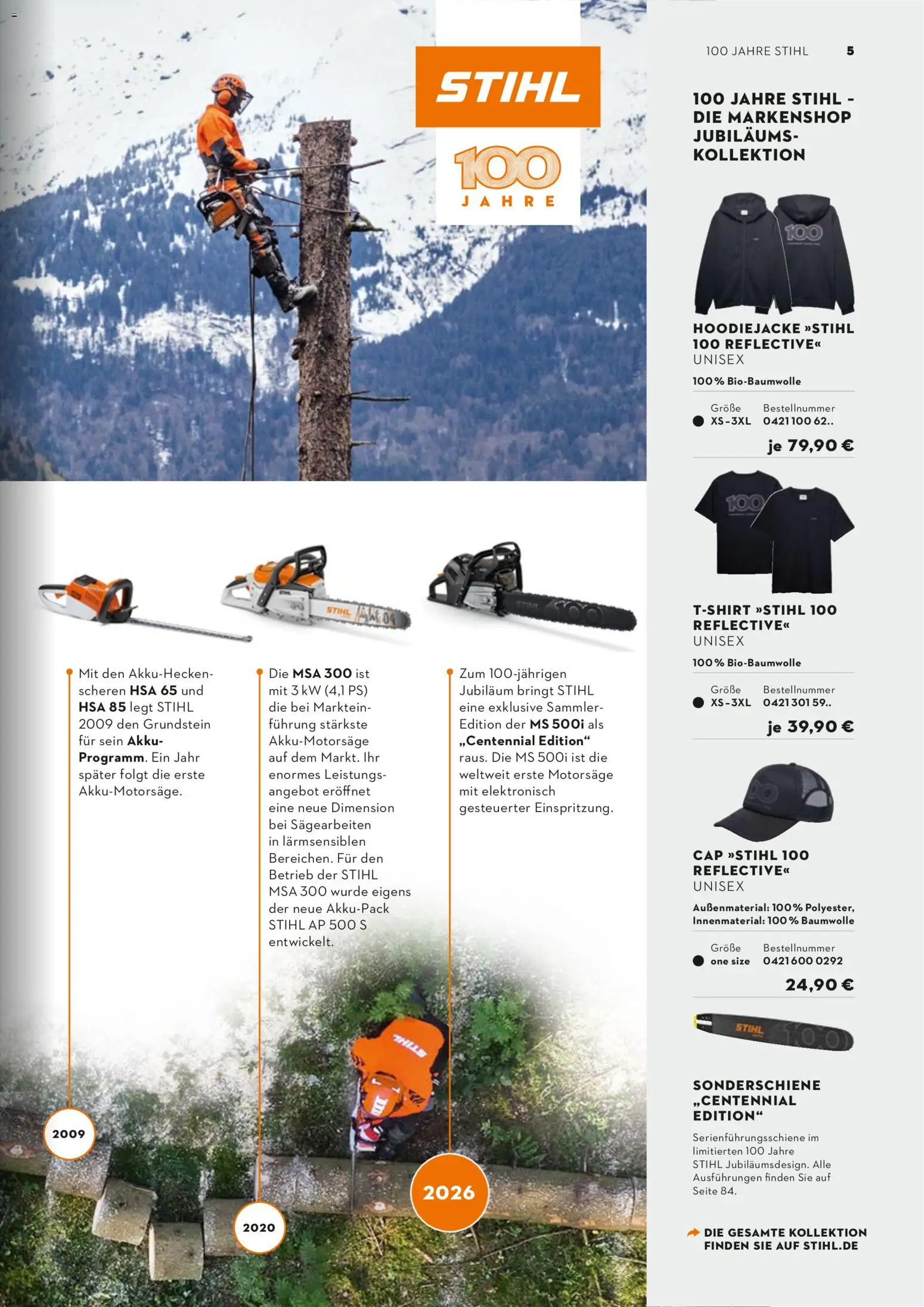 STIHL Katalog – gültig ab 01.01.2026 | Seite: 5