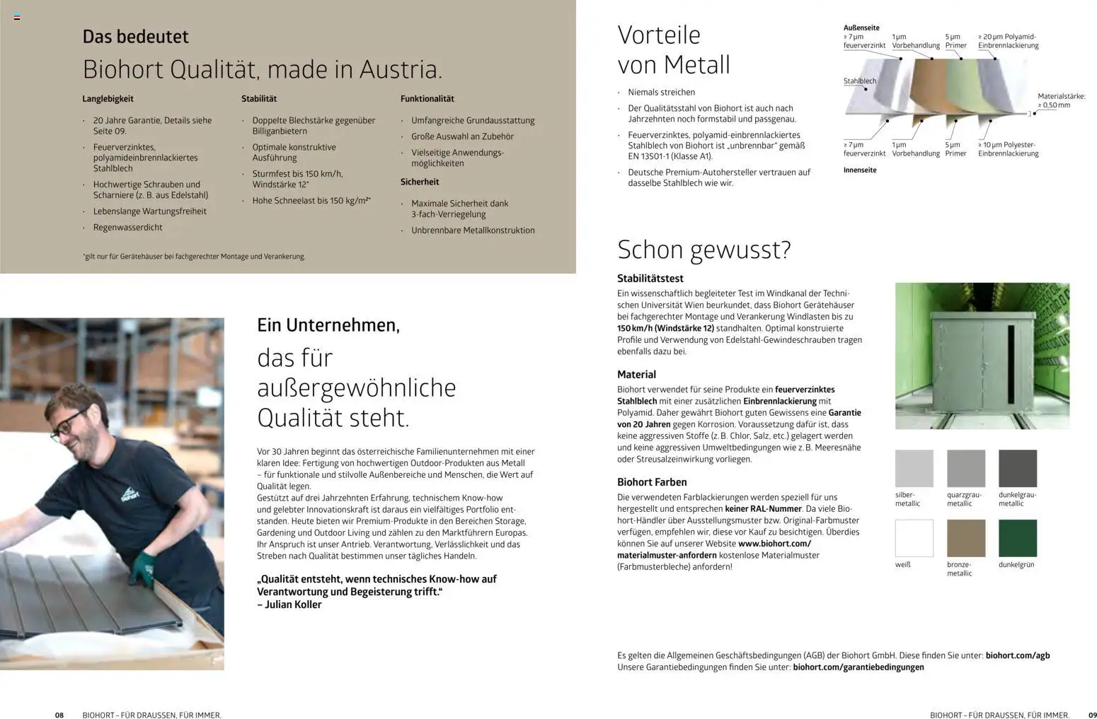 Dehner  Biohort – Metall für Garten & Terrasse gültig ab 05.01.2026 | Seite: 5