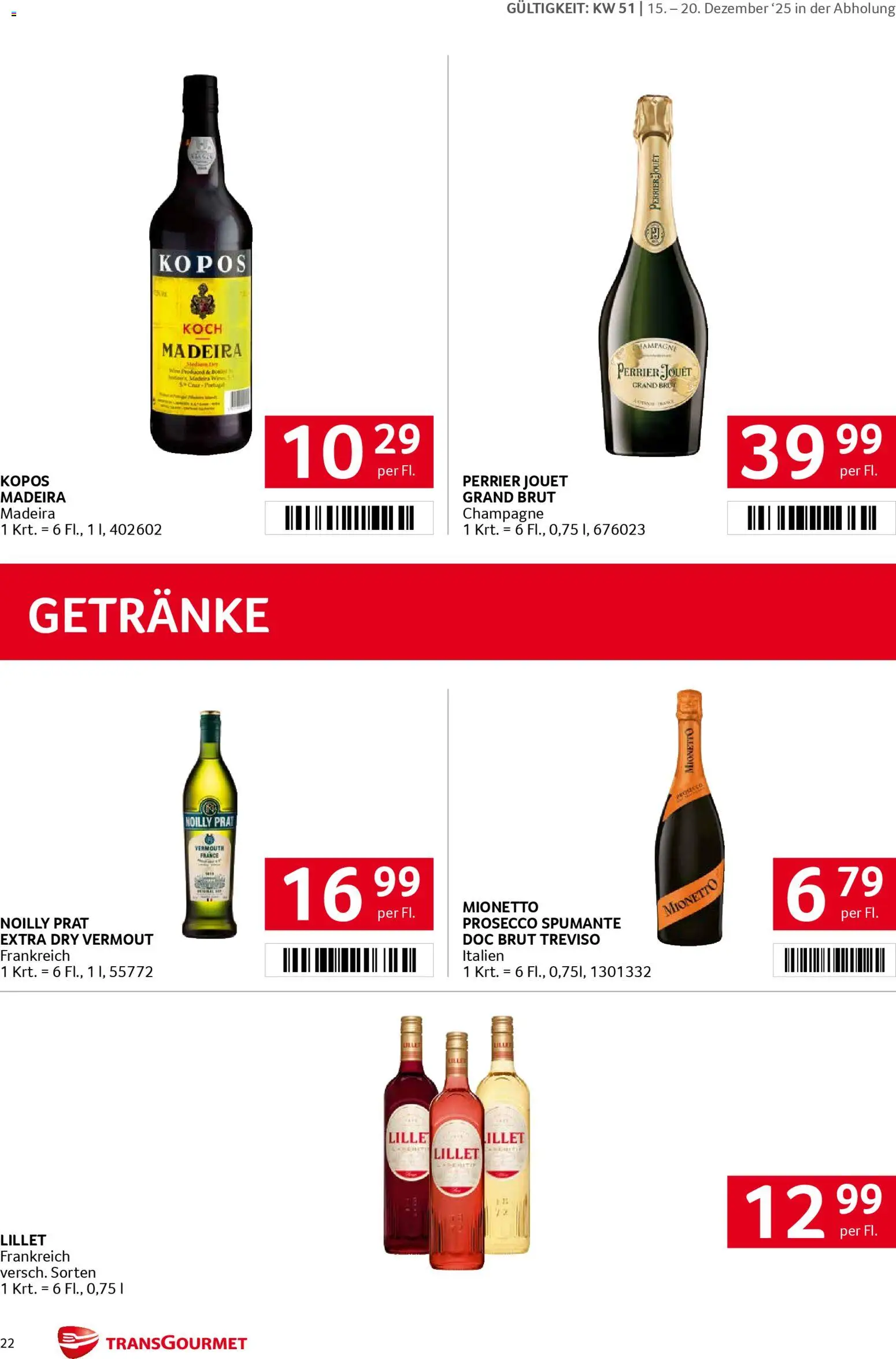 Transgourmet Flugblatt gültig ab 15.12.2025 | Seite: 21