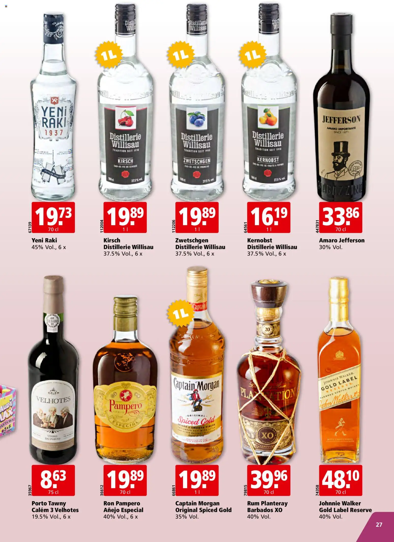 Aligro Aktionen Schlieren, Gossau SG, Frauenfeld, Rapperswil-Jona, Sargans, Bern, Brüttisellen, Pratteln, Emmen, Spreitenbach – gültig ab 19.01.2026 | Seite: 27 | Produkte: Zwetschgen