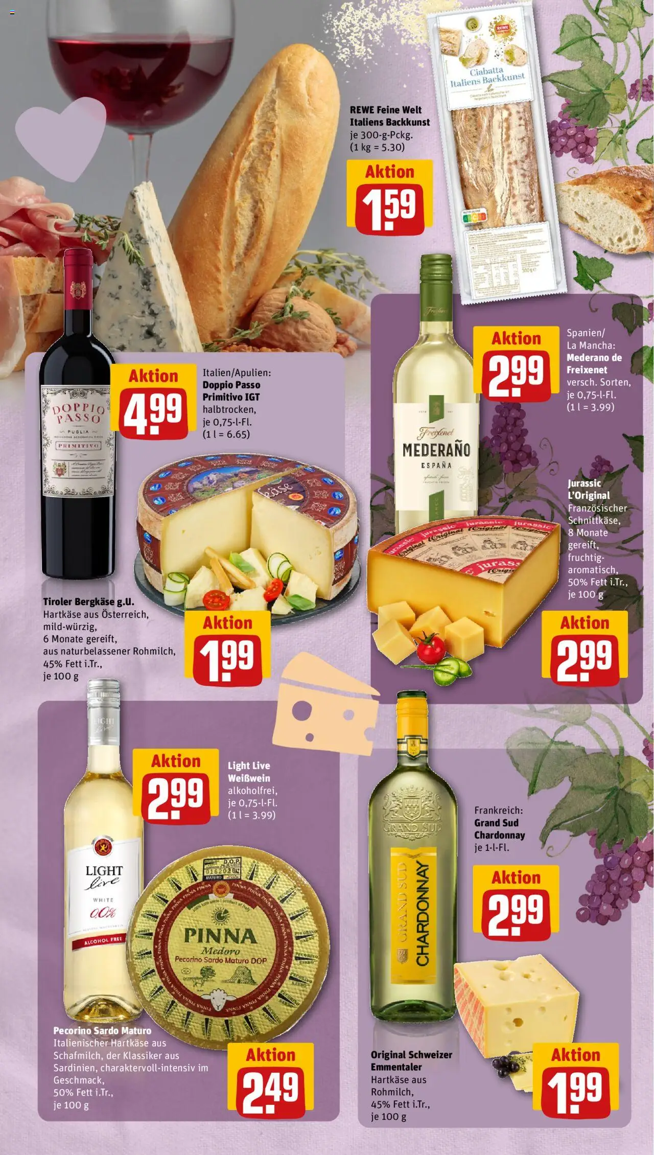 Rewe ihr Kaufpark Prospekt 	 – gültig ab 20.10.2025 | Seite: 19 | Produkte: Freixenet, Weißwein, Doppio Passo, Grand sud
