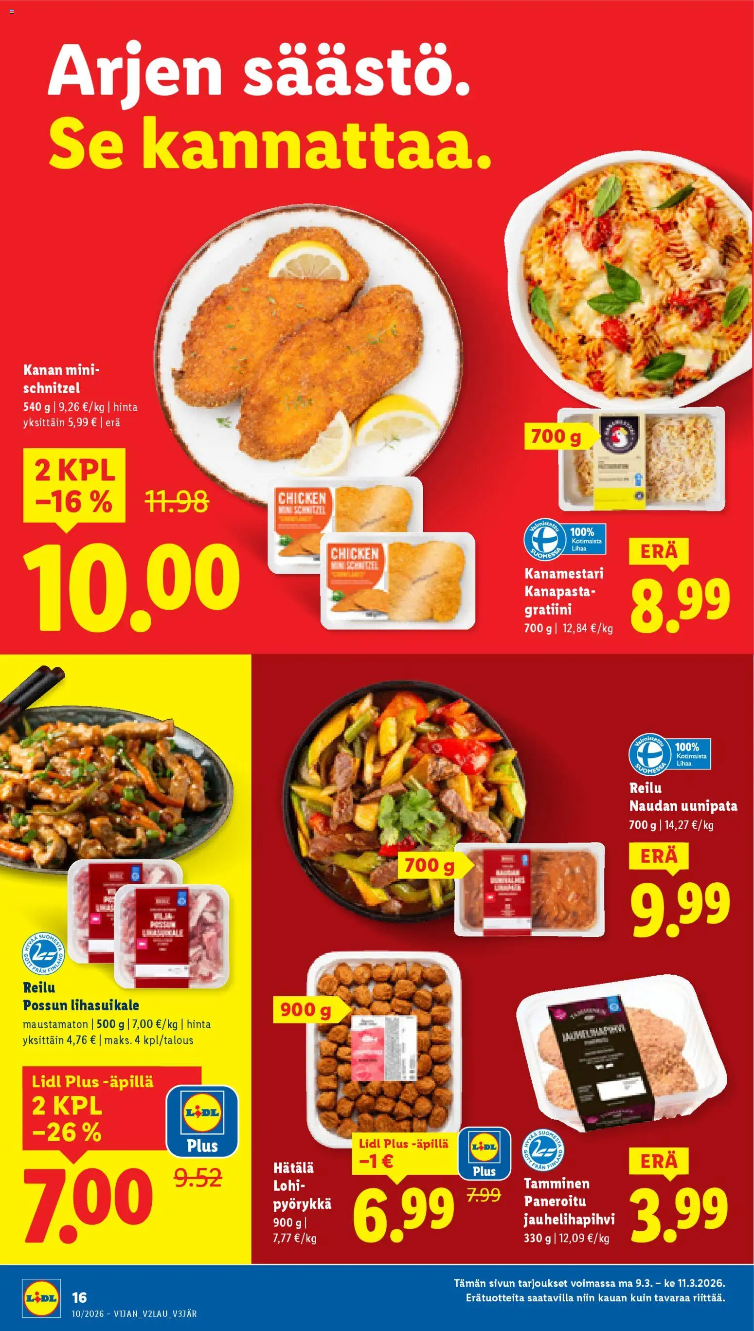 Lidl tarjoukset - Rovaniemi – voimassa 05.03.2026 alkaen | Sivu: 22 | Tuotteet: Lohi