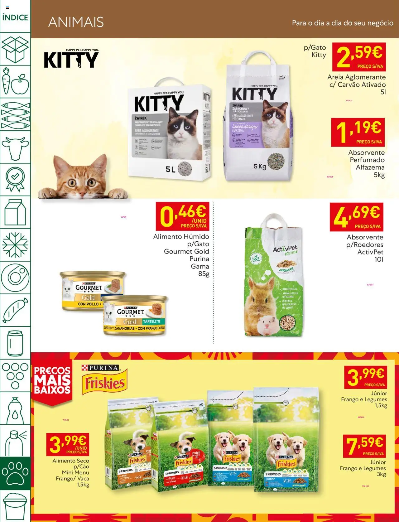 Recheio folheto │ válido de 05.08.2025 | Página: 46 | Produtos: Areia, Frango