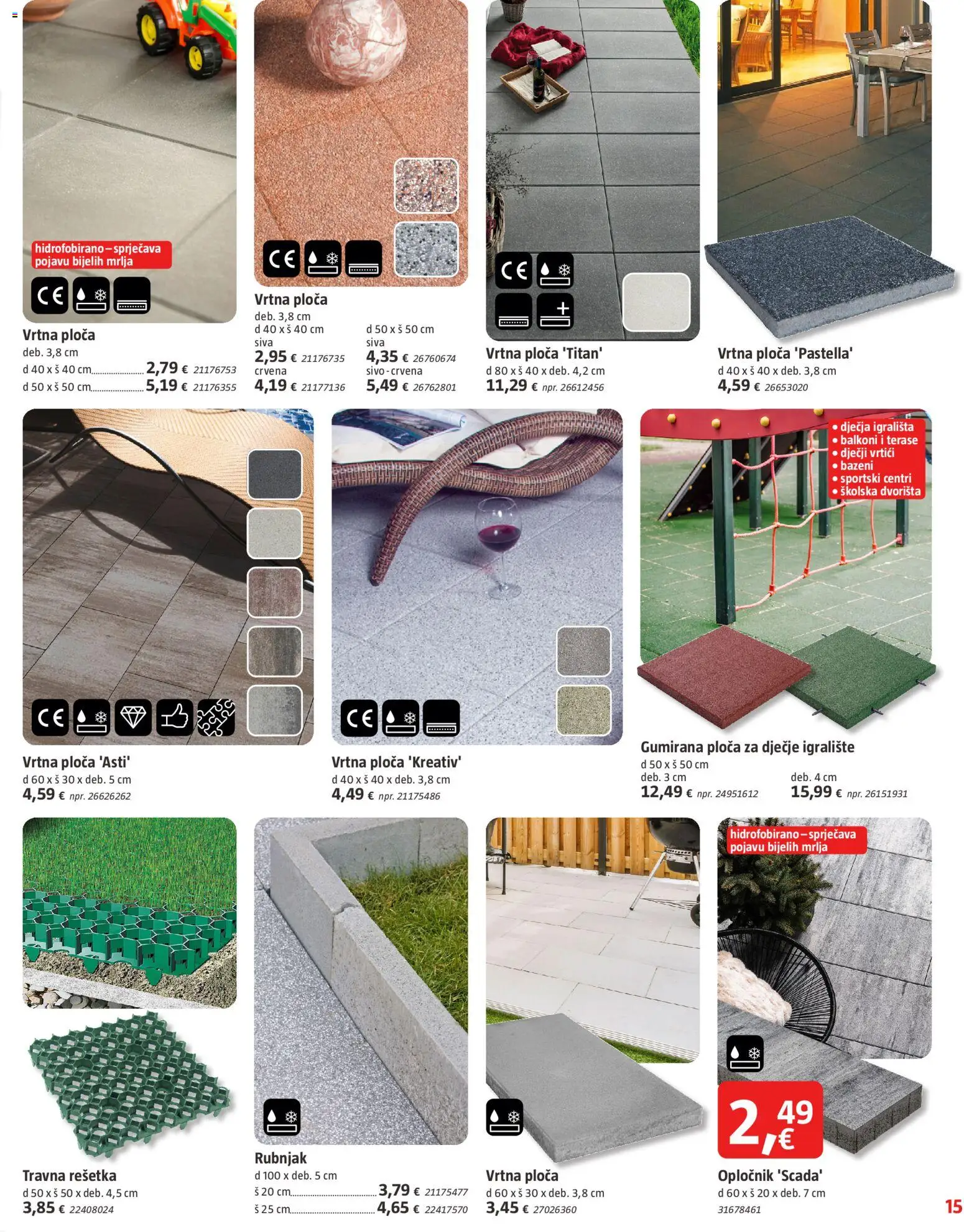 Bauhaus katalog | vrijedi od 01.04.2026 | Stranica: 15