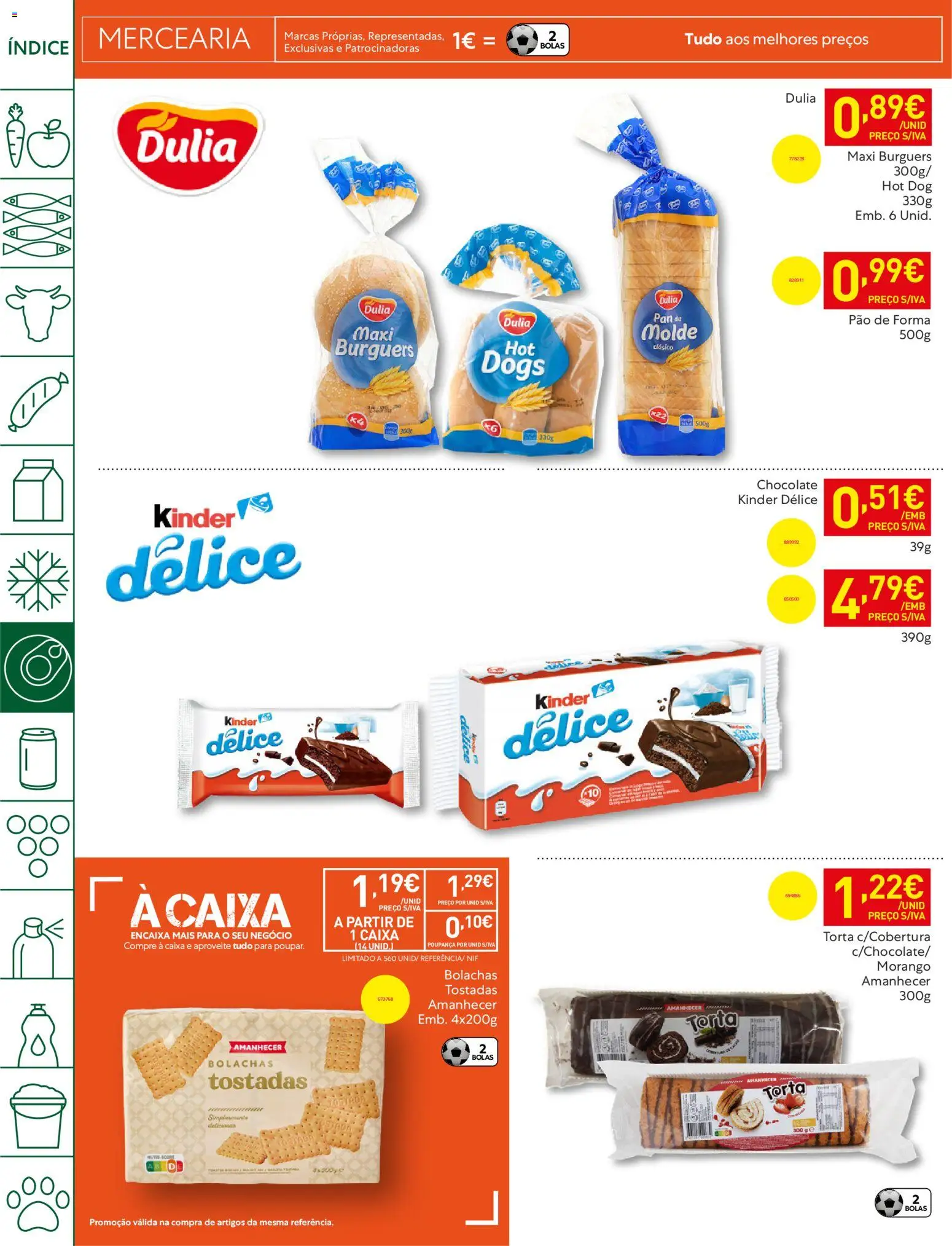 Recheio - Bons Negócios Madeira │ válido de 14.04.2026 | Página: 26 | Produtos: Bolachas, Caixa, Pão, Chocolate