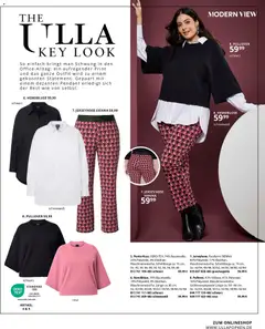 Ulla Popken Prospekt 	 ab 01.02.2026 gültig | Seite: 9 | Produkte: Hemdbluse, Pullover