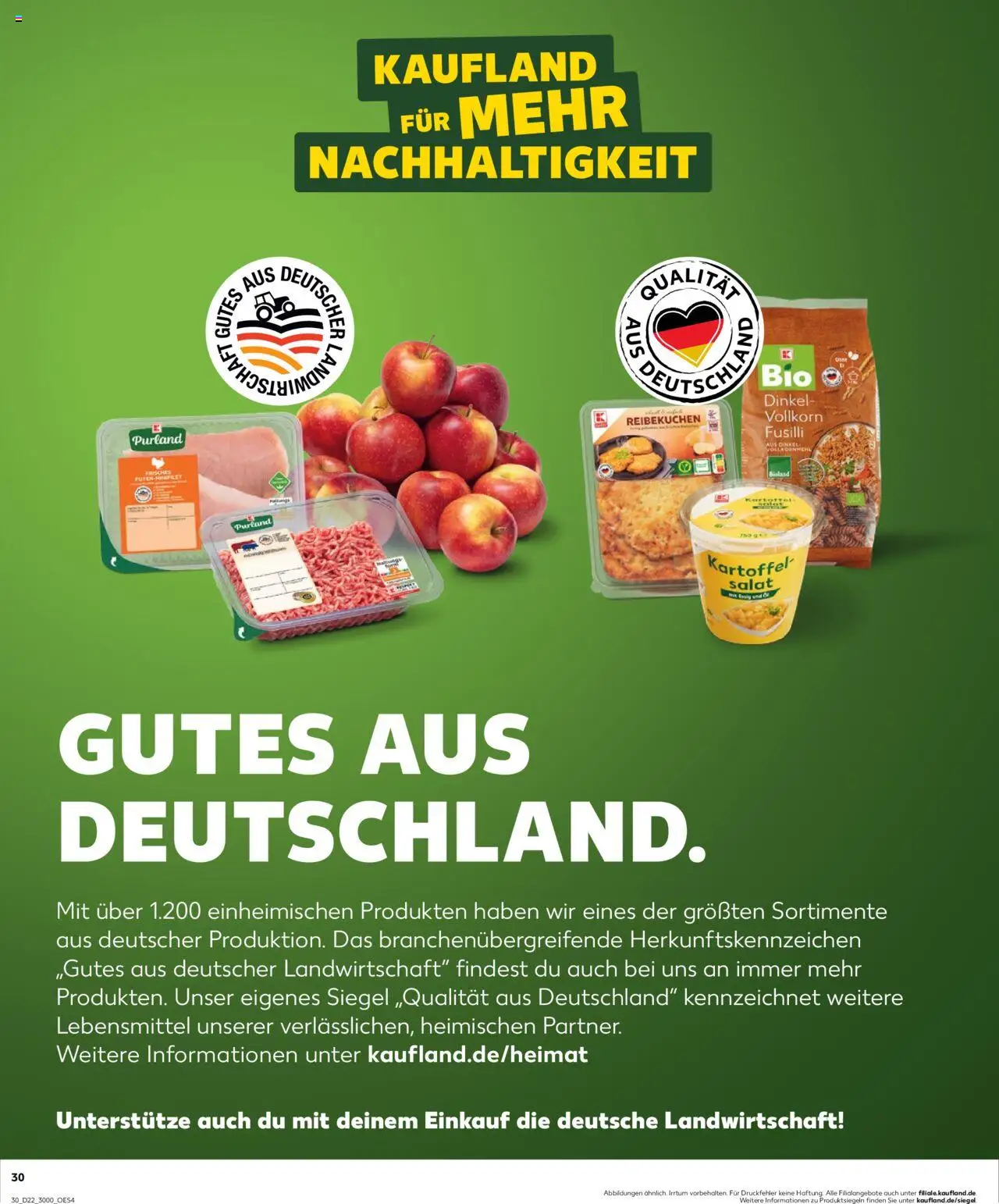 Kaufland Prospekt 	 - gültig ab dem 30.05.2025 | Seite: 30 | Produkte: Öl, Essig, Pasta, Salat
