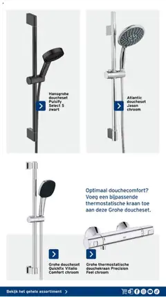 GAMMA - Sanitair magazine - Voorbeeld van een folder van GAMMA, geldig van 16.04.2025 | Pagina: 9 | Producten: Doucheset