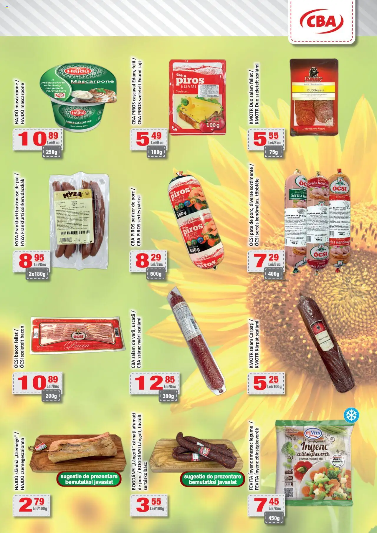 Catalog CBA – valabil de la 07.08.2025 | Pagină: 3 | Produse: Hacıyatmaz Kedi Oyuncağı, Pate, Salam, Parizer