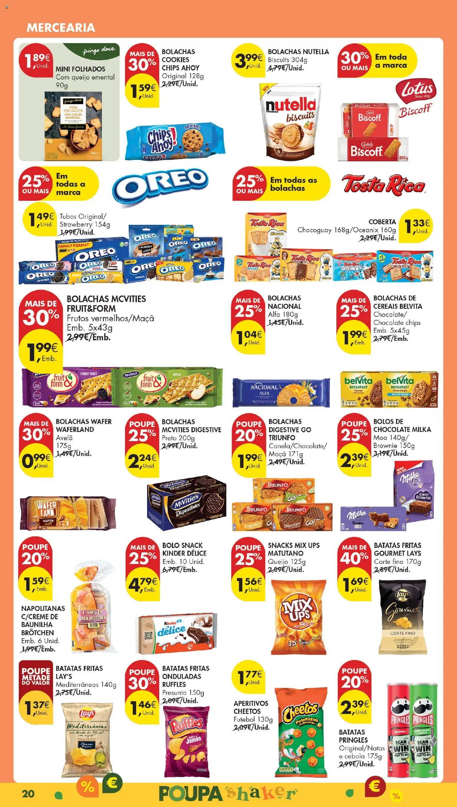 Pingo Doce Black Friday Madeira │ válido de 18.11.2025 | Página: 20 | Produtos: Puff, Bolo, Maça, Chocolate
