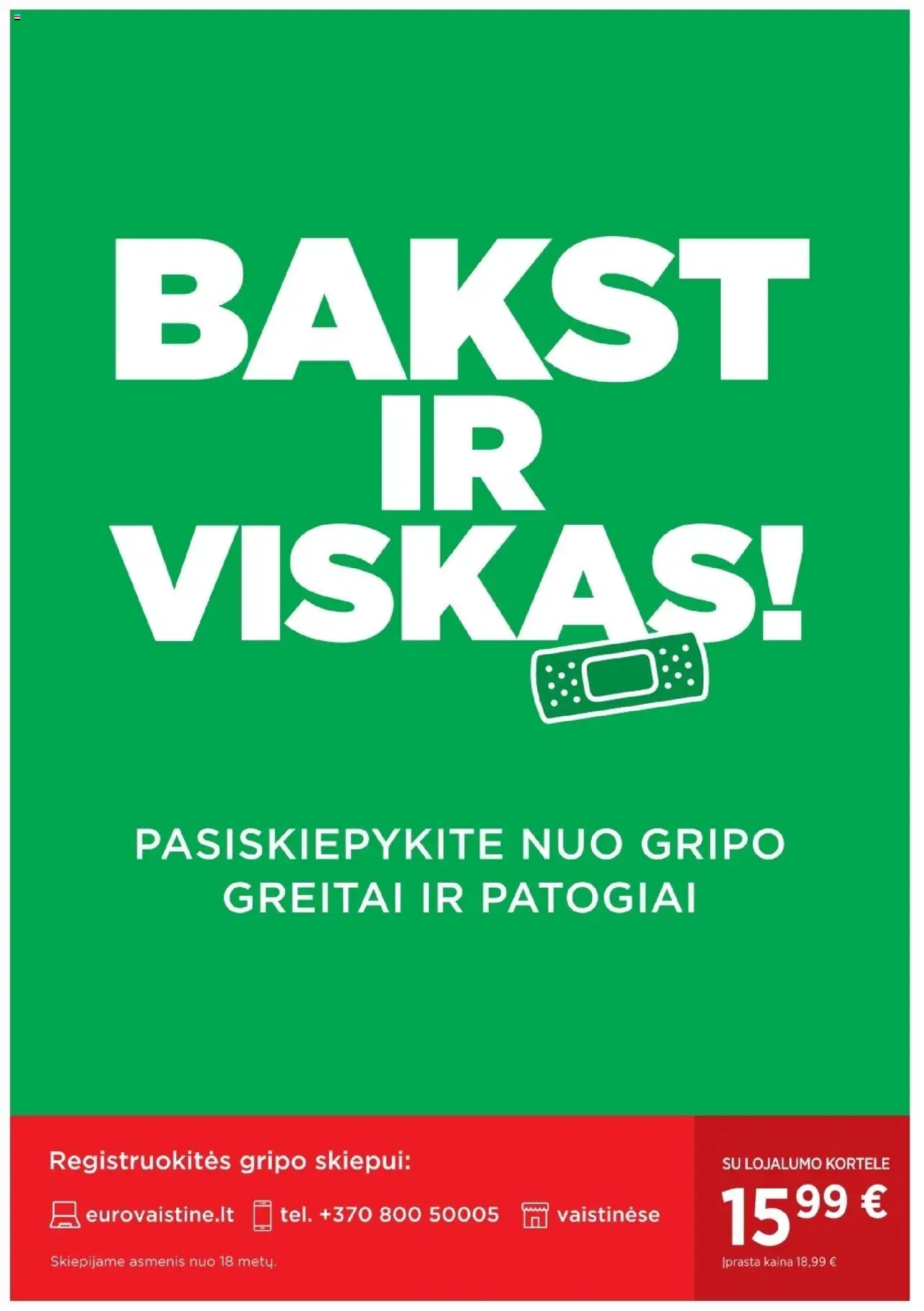 EUROVAISTINĖ akcijos nuo 01.10.2025 | Puslapis: 39
