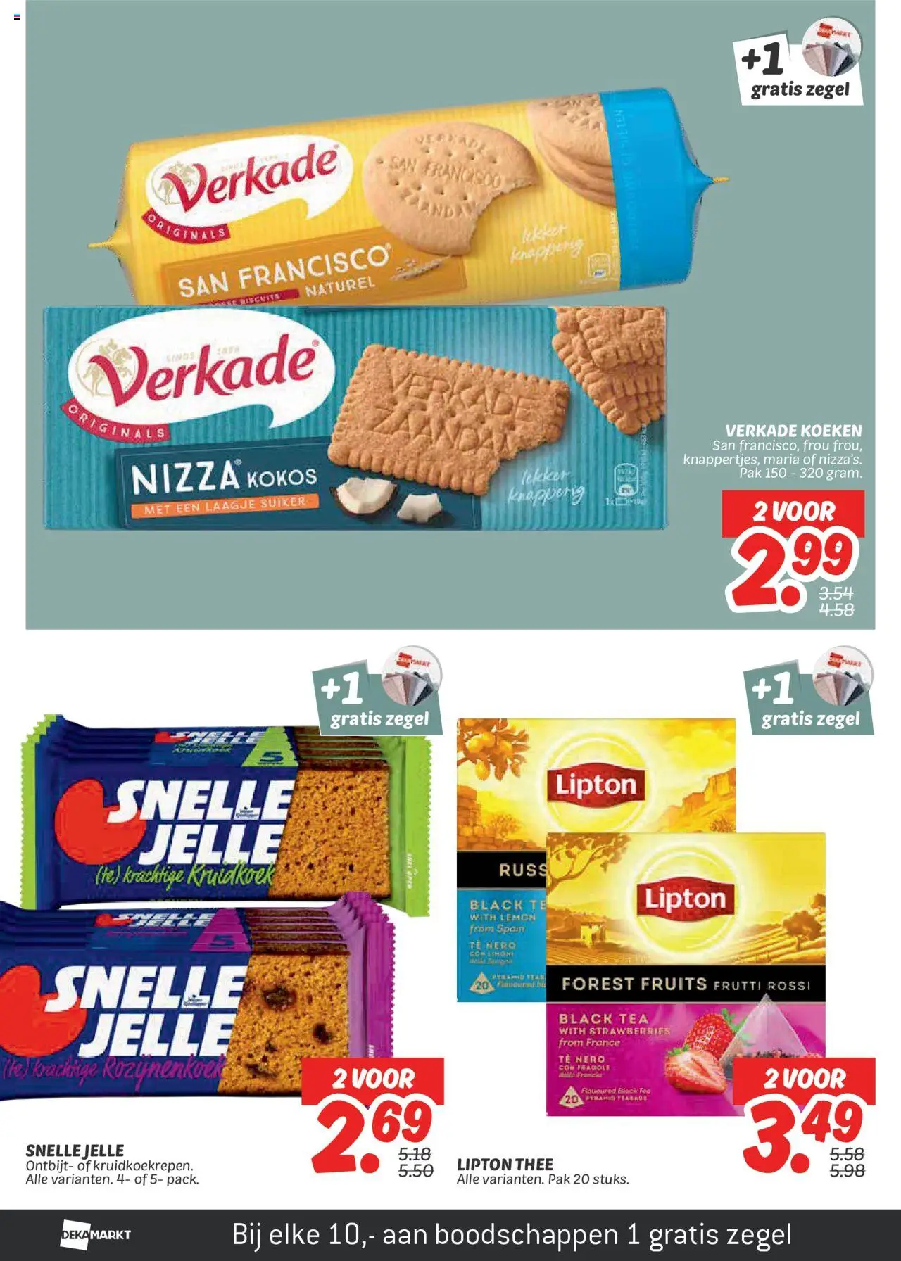  | Pagina: 8 | Producten: Waffelini, Thee, Cake