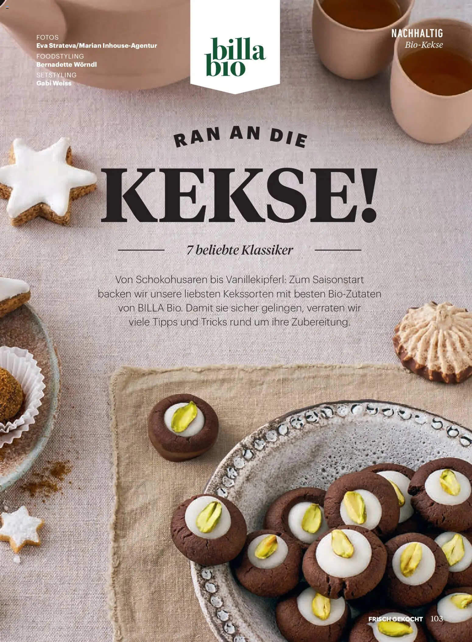 Billa  Frisch Gekocht gültig ab 01.11.2025 | Seite: 99 | Produkte: Kekse