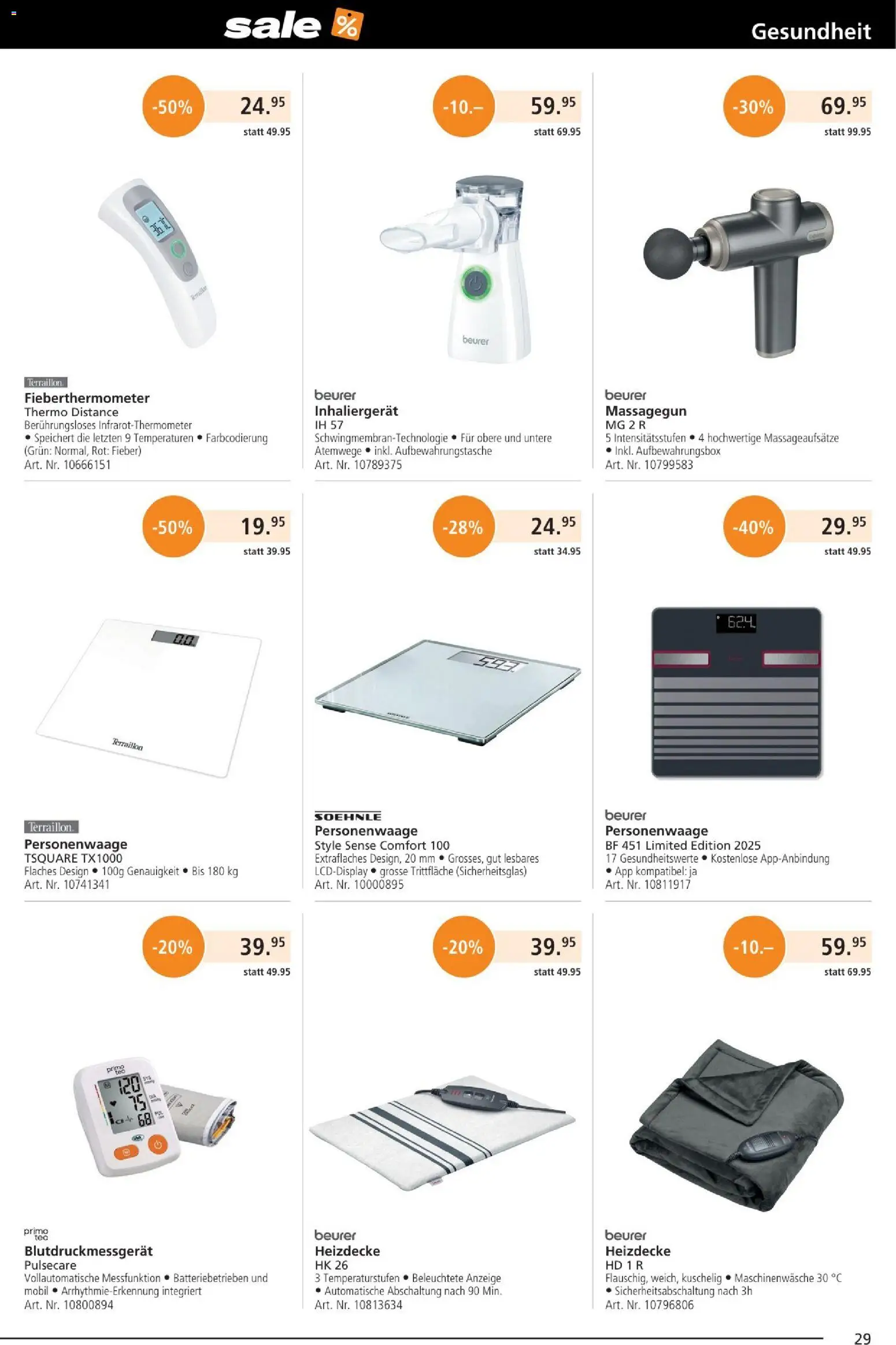 Fust Aktionen – gültig ab 25.12.2025 | Seite: 29 | Produkte: Personenwaage