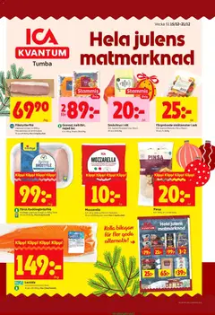 ICA Kvantum - Tumba - Förhandsvisning av reklamblad från butik ICA Kvantum aktuell från 15.12.2025