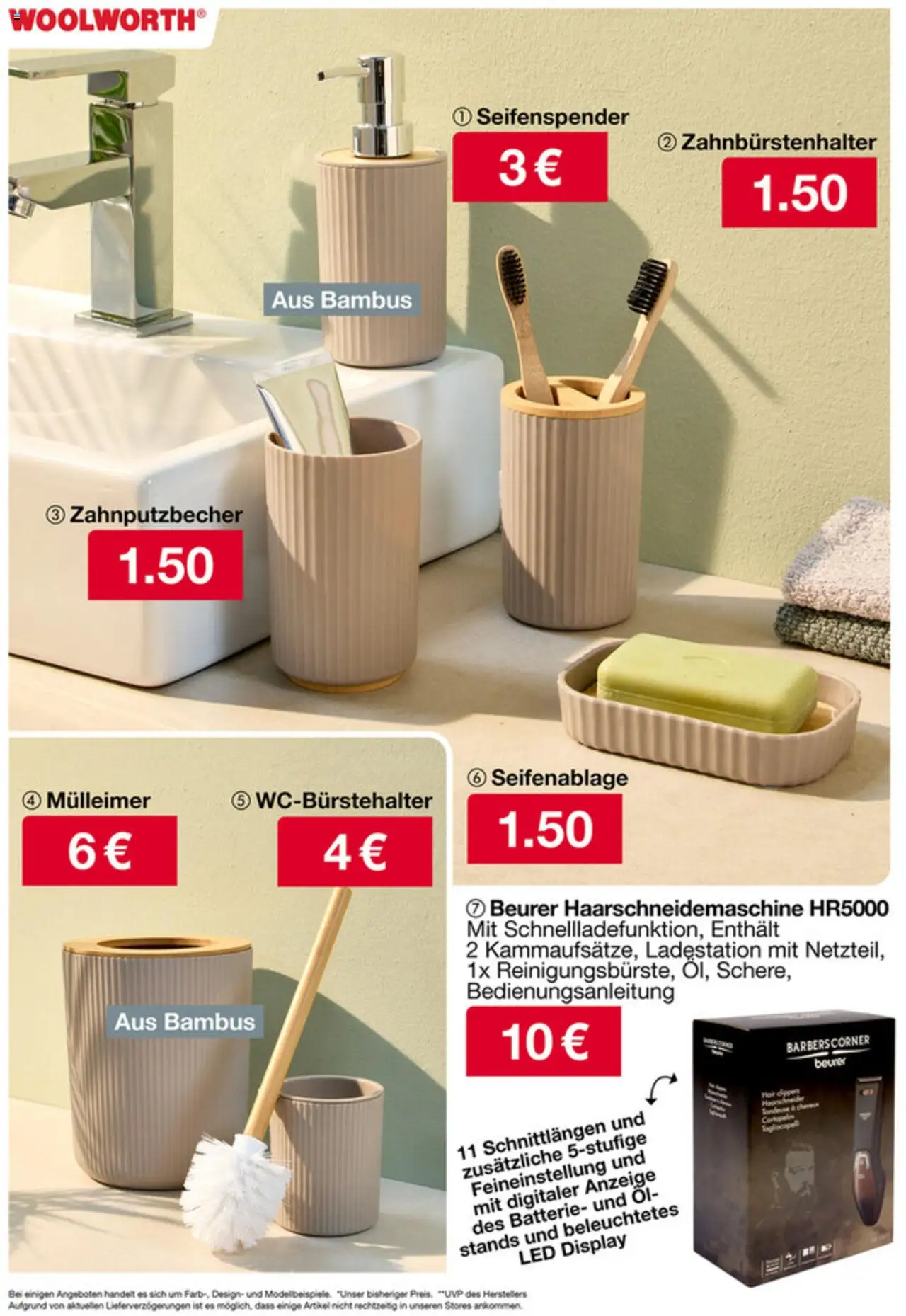 Woolworth Prospekt 	 – gültig ab 05.09.2025 | Seite: 31 | Produkte: Öl, Batterie, Seifenspender