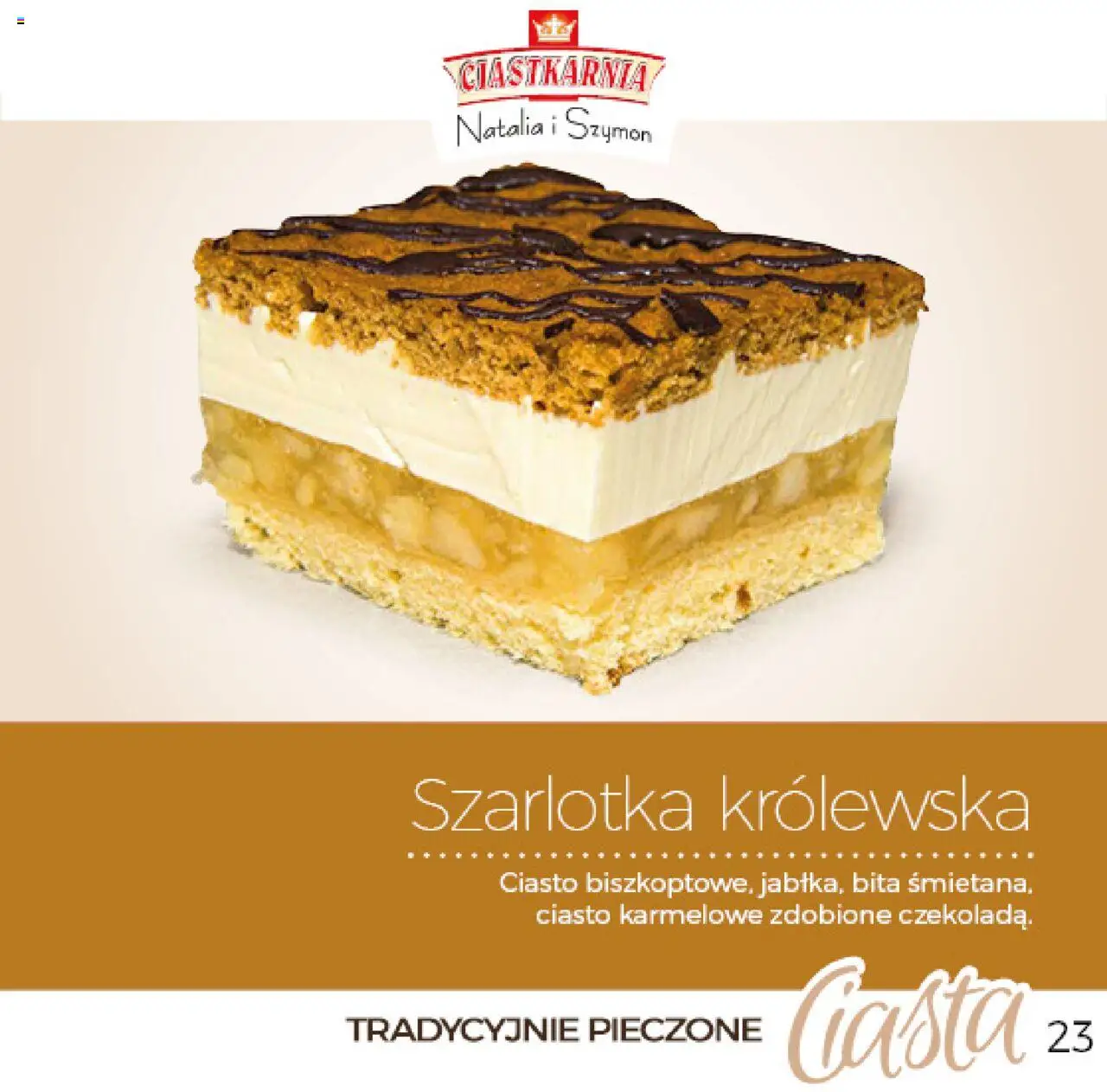 Topaz Gazetka - Ciast od 04.06.2025 | Strona: 23 | Produkty: Ciasto