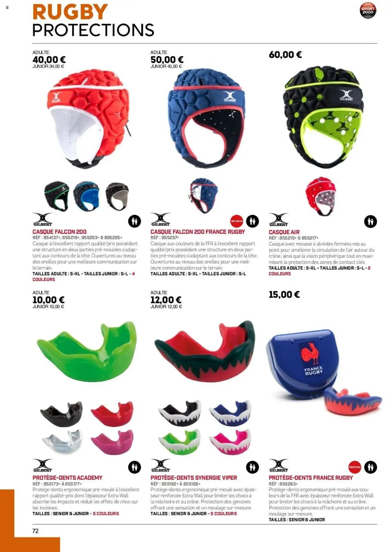  | Page: 72 | Produits: Mousse, Casque
