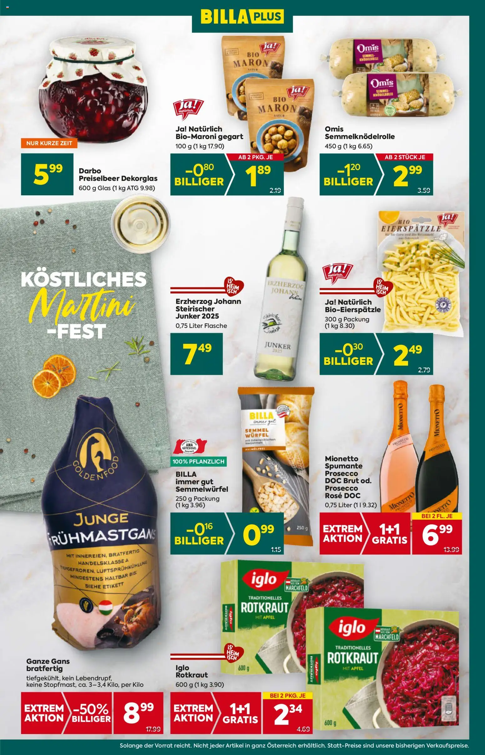 Billa Plus Flugblatt gültig ab 06.11.2025 | Seite: 9 | Produkte: Äpfel