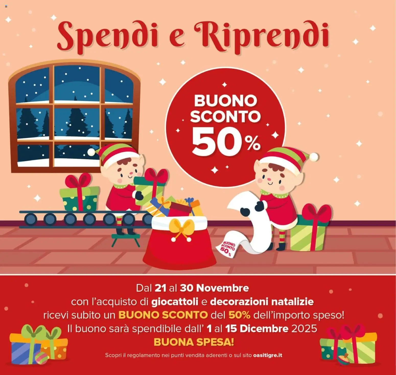 Volantino Oasi del 21.11.2025 | Pagina: 26 | Prodotti: Decorazioni