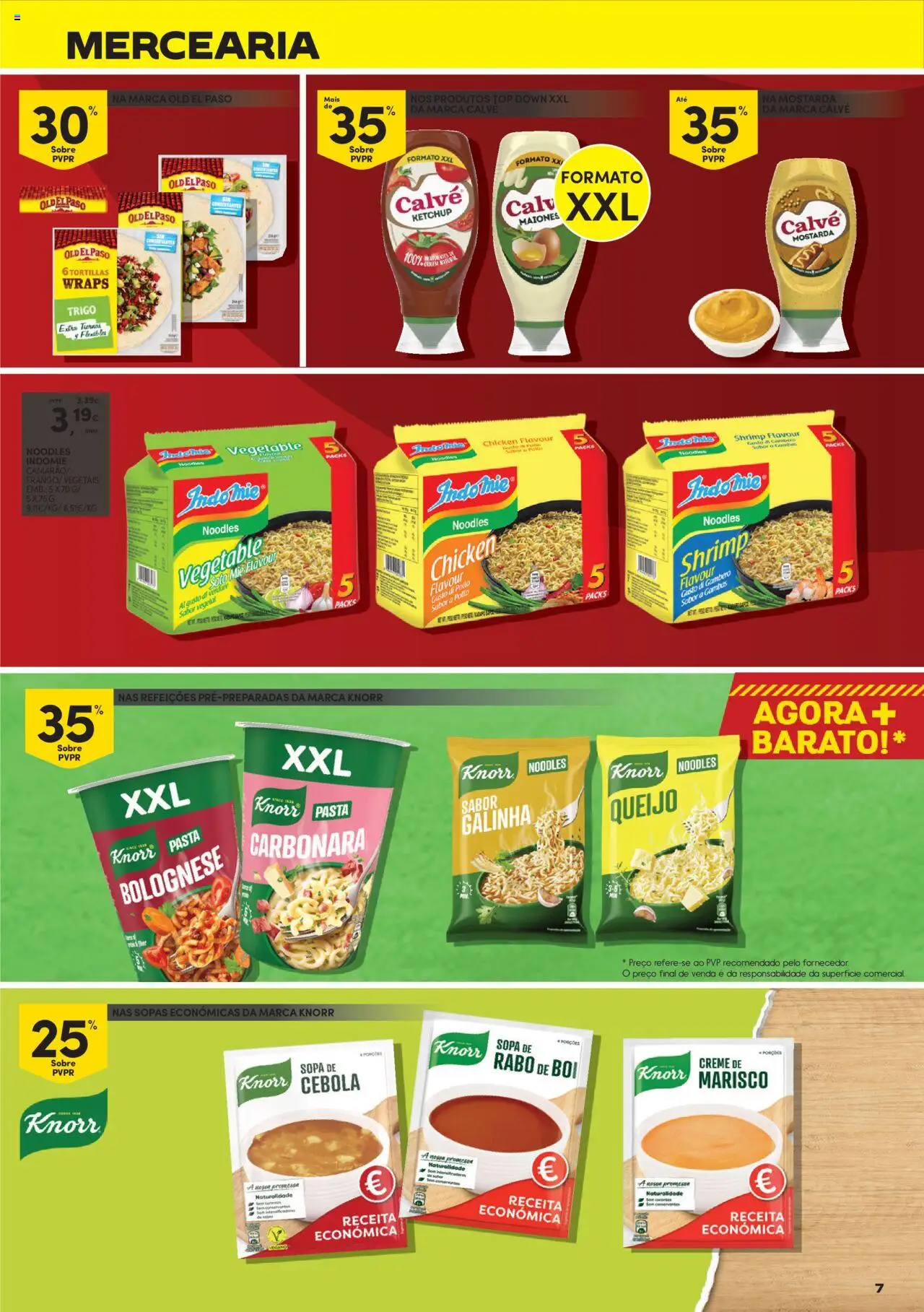 Continente - Packs Poupança: É de quem poupa em tudo │ válido de 16.09.2025 | Página: 7 | Produtos: Cebola, Sopa, Ketchup, Creme