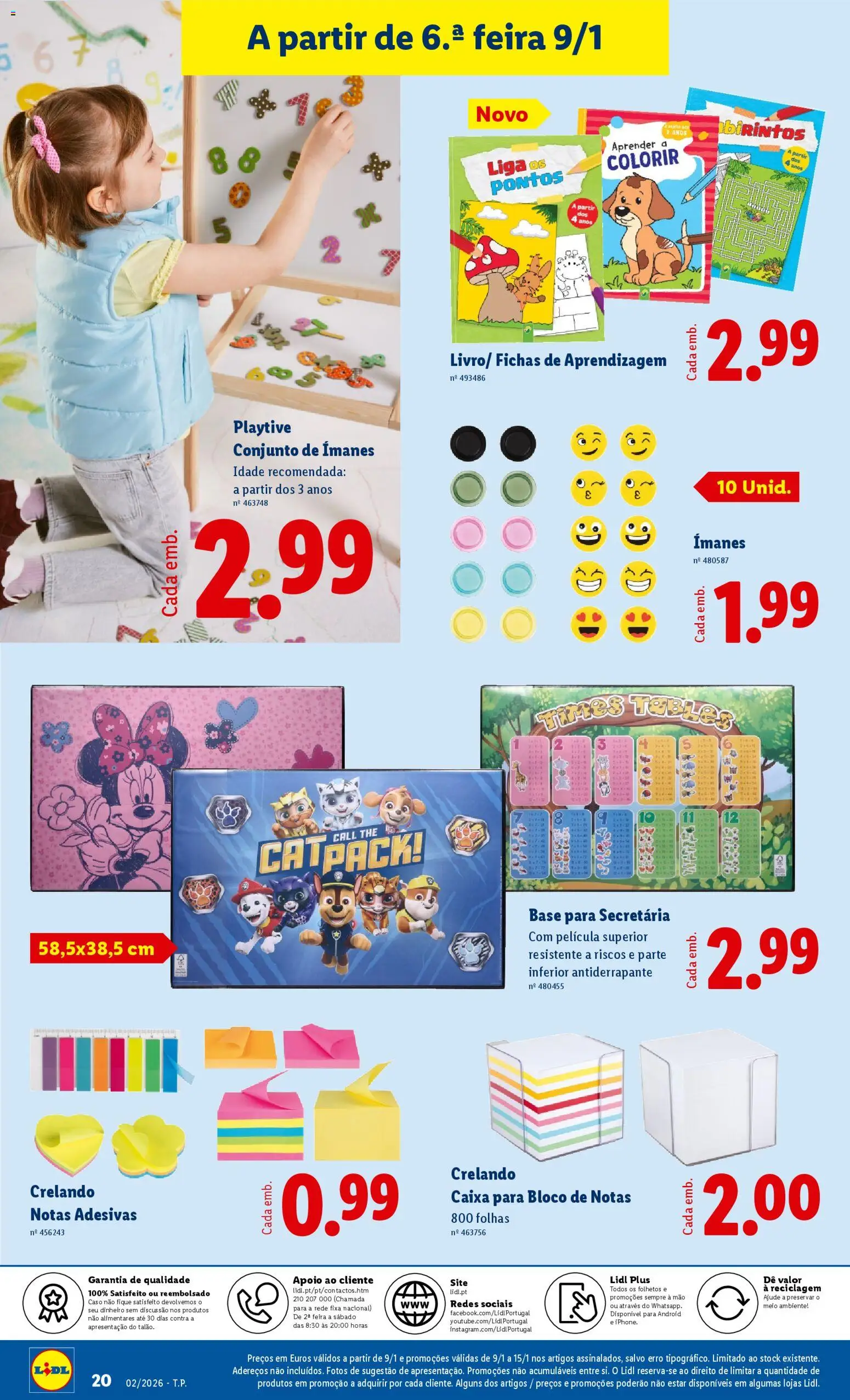 Lidl Novidades │ válido de 05.01.2026 | Página: 20 | Produtos: Base, Caixa