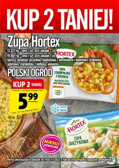 Pogląd oferty "Prim Market Promocja - Zupa Hortex" - ważna od 30.10.2025