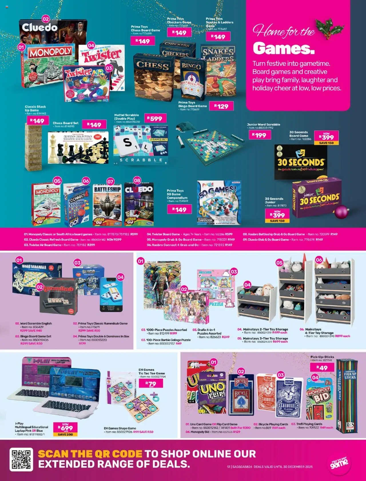 New Game catalogue – valid from 20.10.2025 | Page: 13 | Products: Games, Laptop, Toys, Box