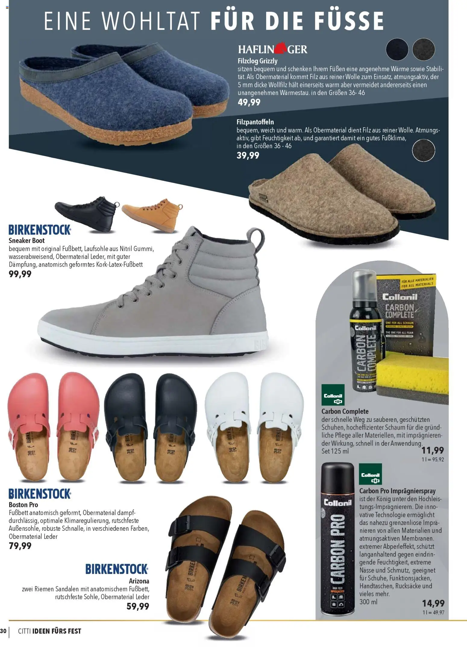 CITTI Markt - Ideen fürs Fest – gültig ab 10.12.2025 | Seite: 30 | Produkte: Sandalen