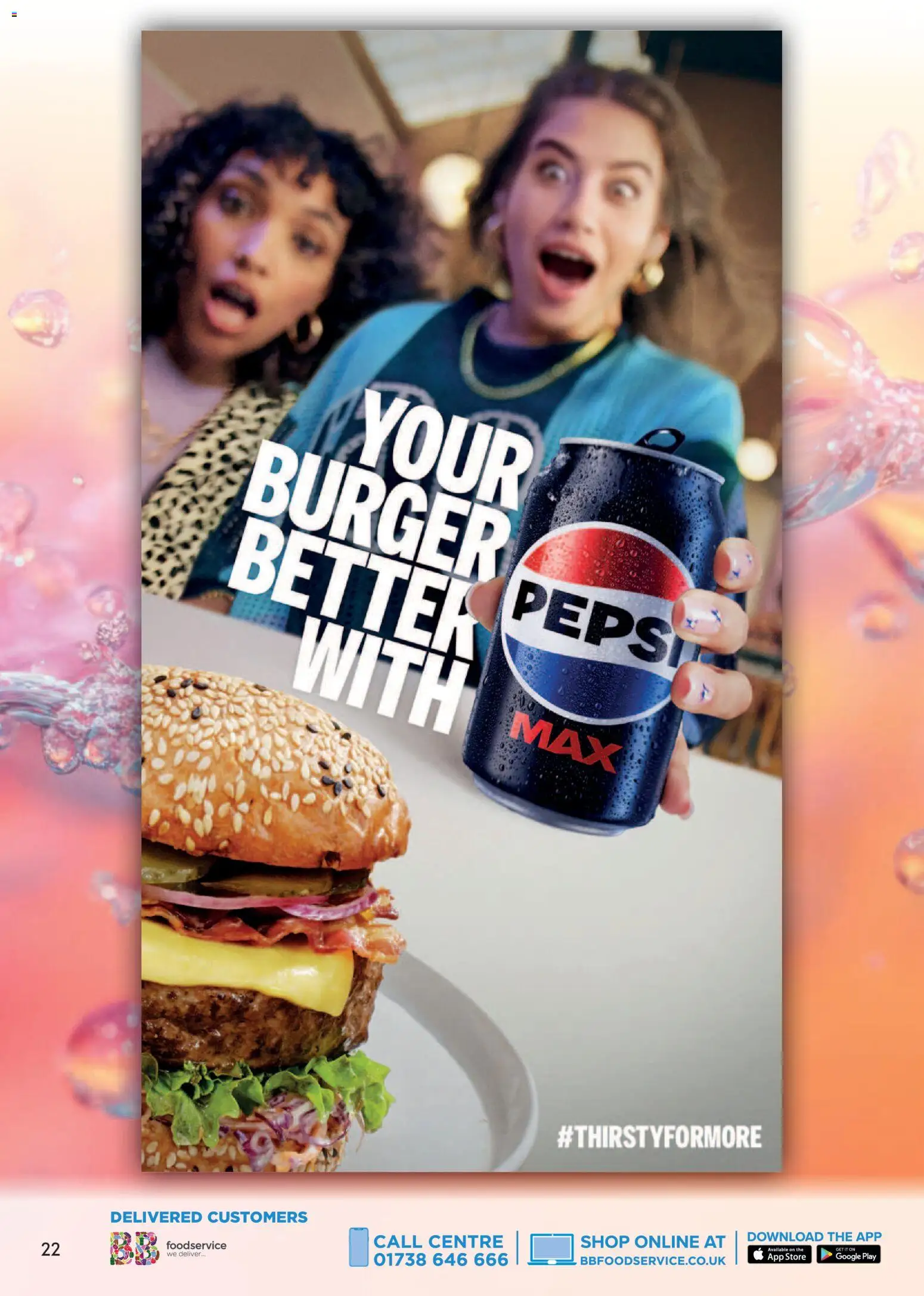 {H1} | Page: 22 | Products: Burger, Csirkebőr