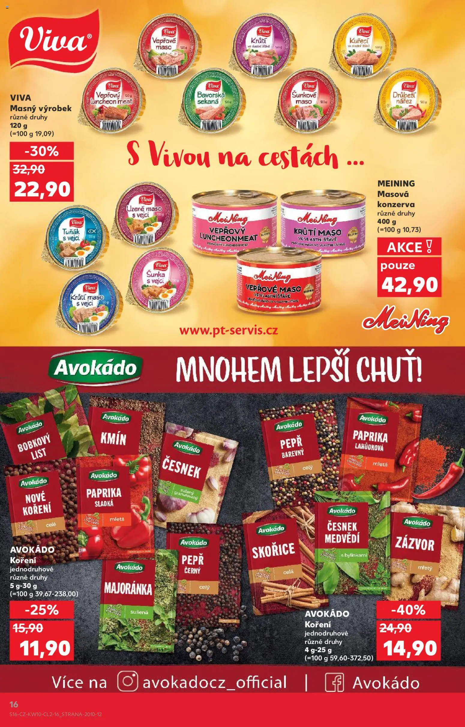 Kaufland leták - Kolín od 04.03.2026 | Strana: 16 | Produkty: Uzené maso, Kuřecí maso, Paprika, Česnek