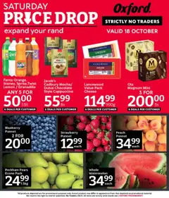 Oxford Freshmarket specials catalogue – valid from 18.10.2025