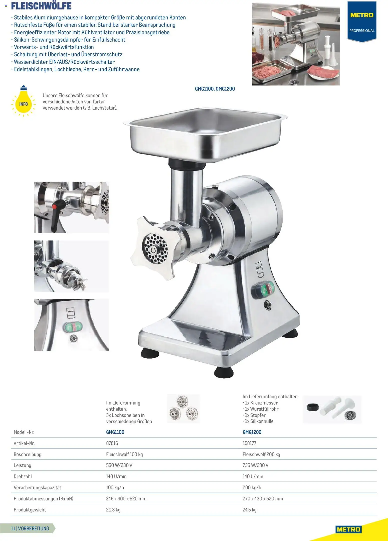 Metro Gastrogeräte gültig ab 23.02.2026 | Seite: 11