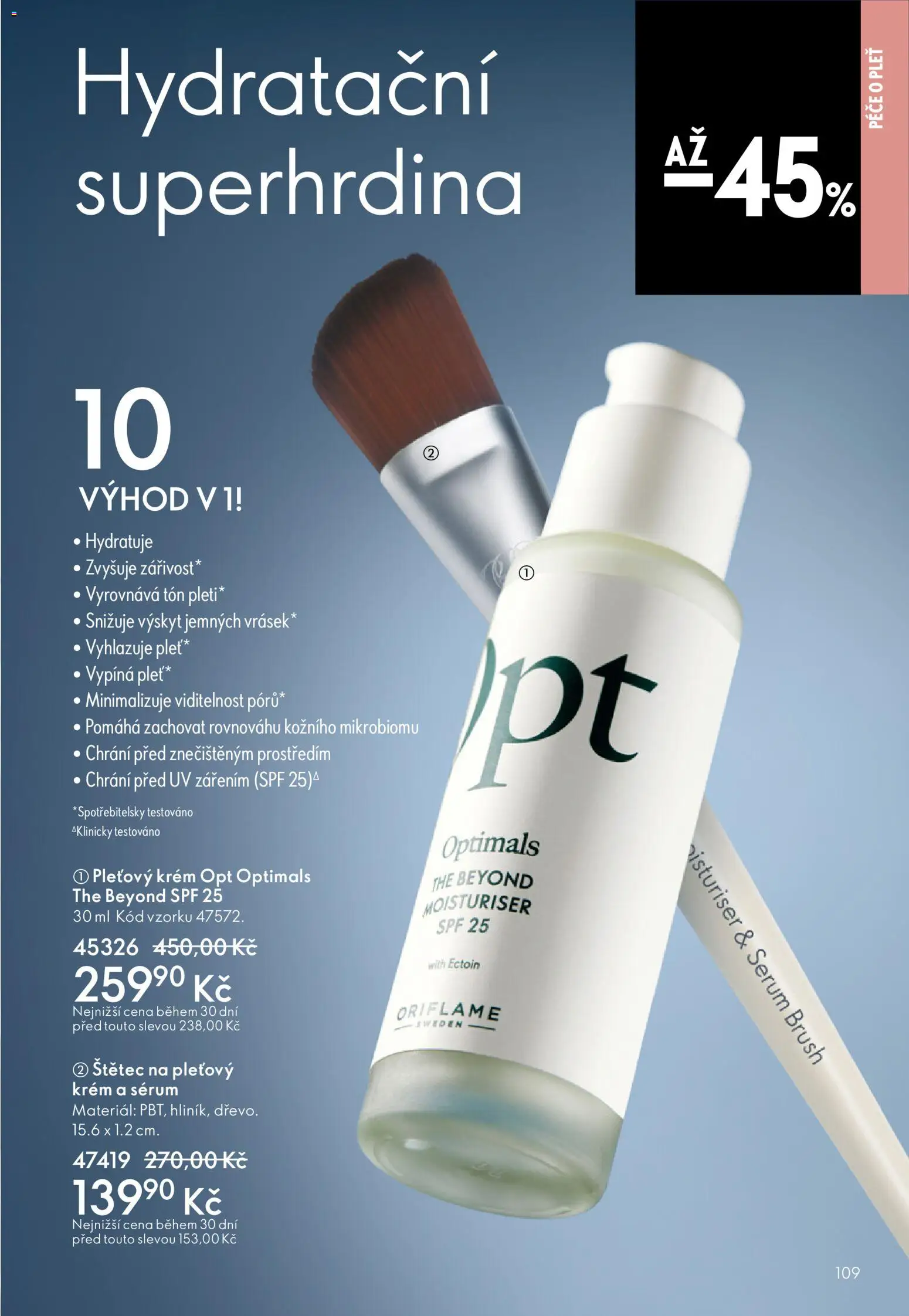 Oriflame katalog č.02/2026 od 21.01.2026 | Strana: 109 | Produkty: Sérum, Krém, Štětec