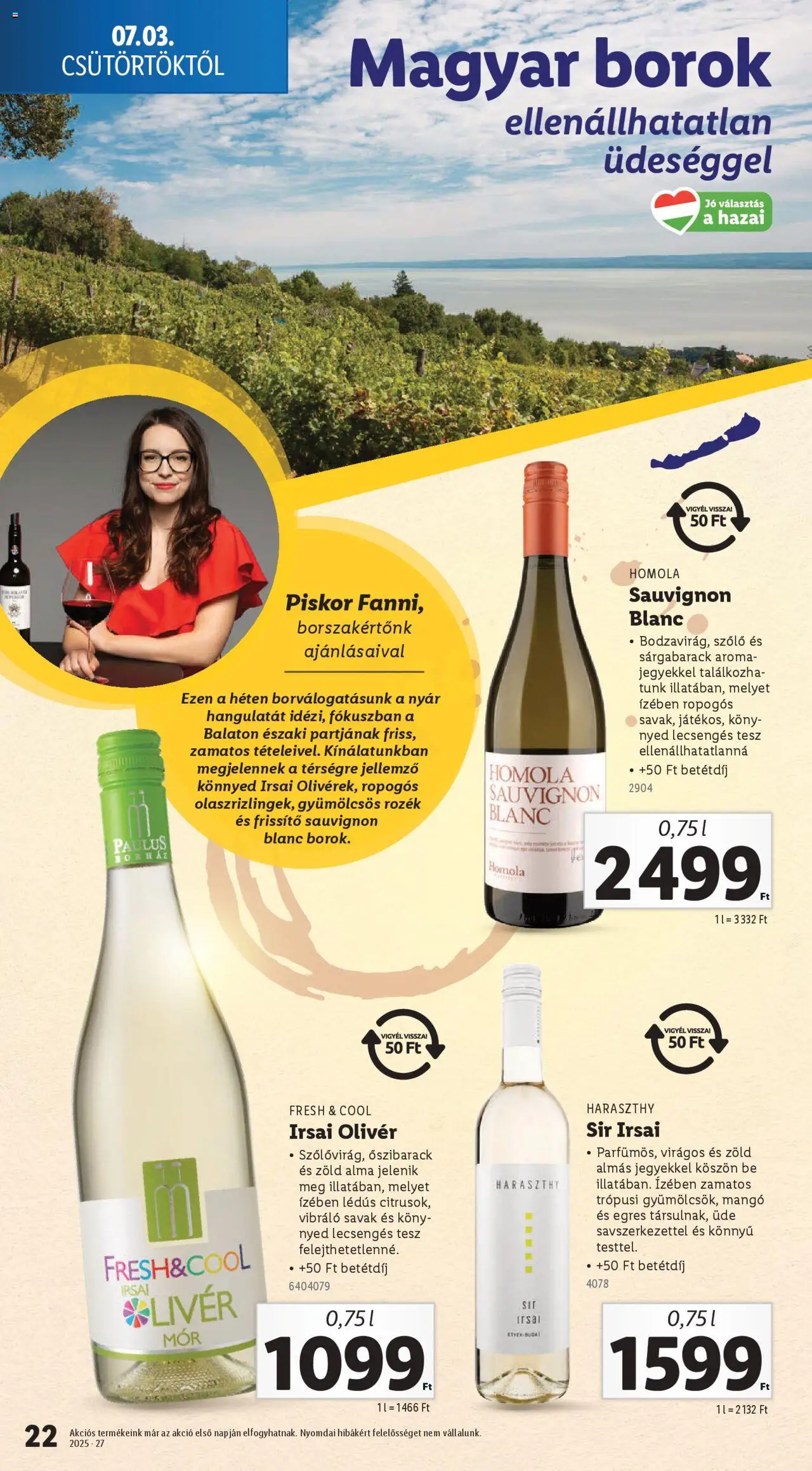 Lidl akciós ujság - amely érvényes a következő dátumtól: 03.07.2025 | Oldal: 22 | Termékek: Őszibarack, Szőlő, Sárgabarack, Mangó