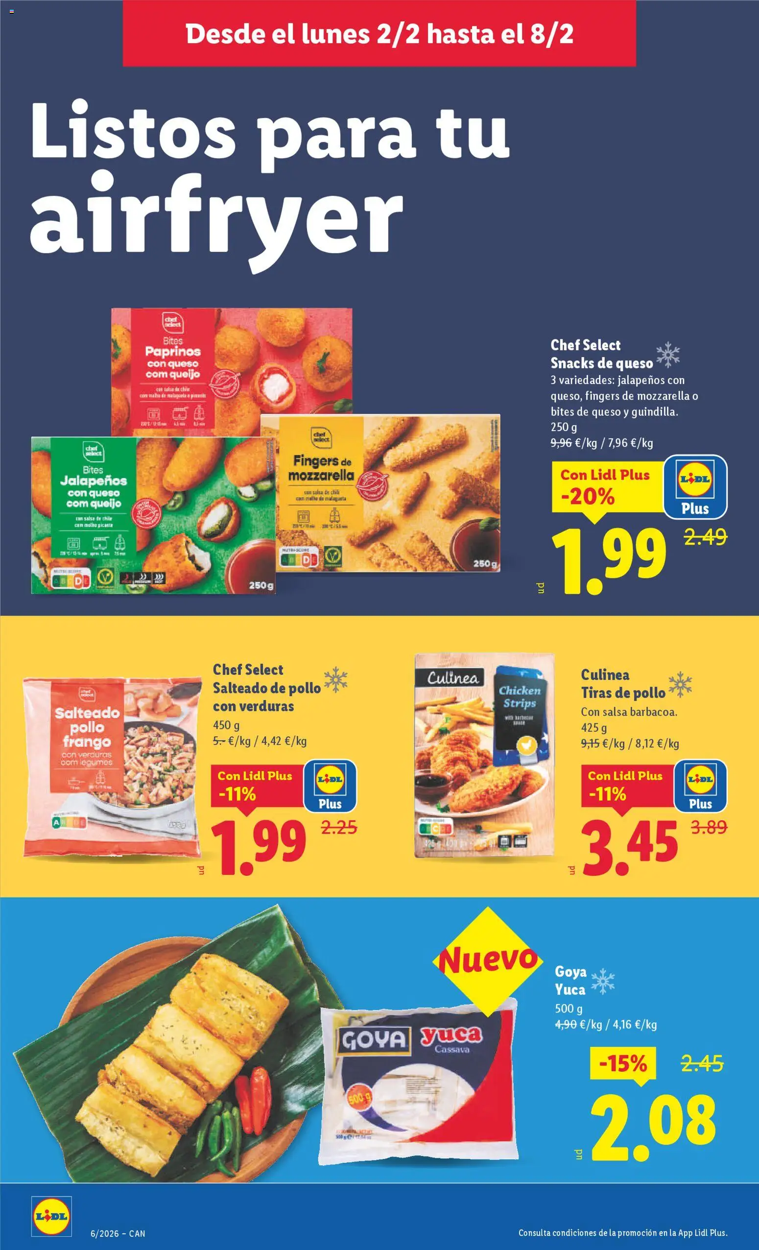 Lidl - Canarias │ válido desde el 02.02.2026 | Página: 10 | Productos: Queso