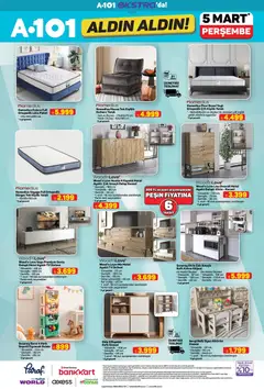 05.03.2026 tarihinden itibaren geçerli olan A101 kataloğu önizlemesi | Sayfa: 15