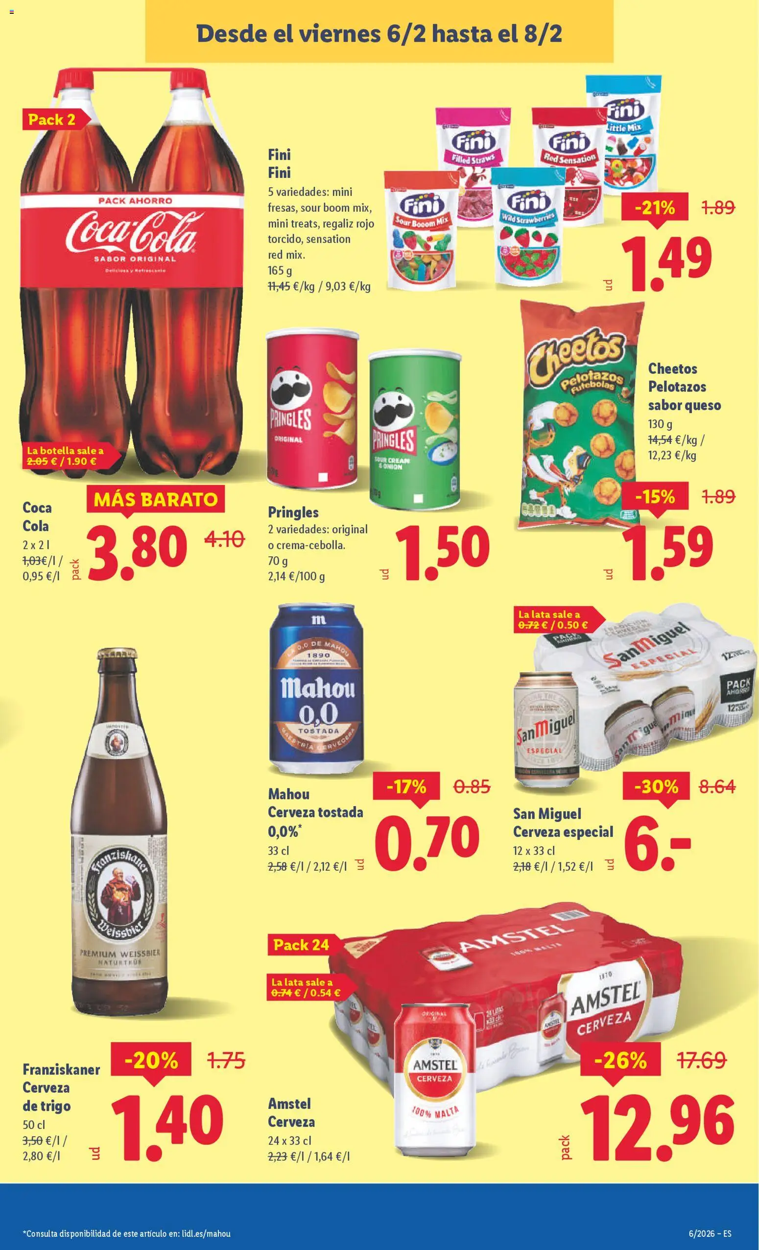 Lidl folleto │ válido desde el 02.02.2026 | Página: 31 | Productos: Queso, Cerveza
