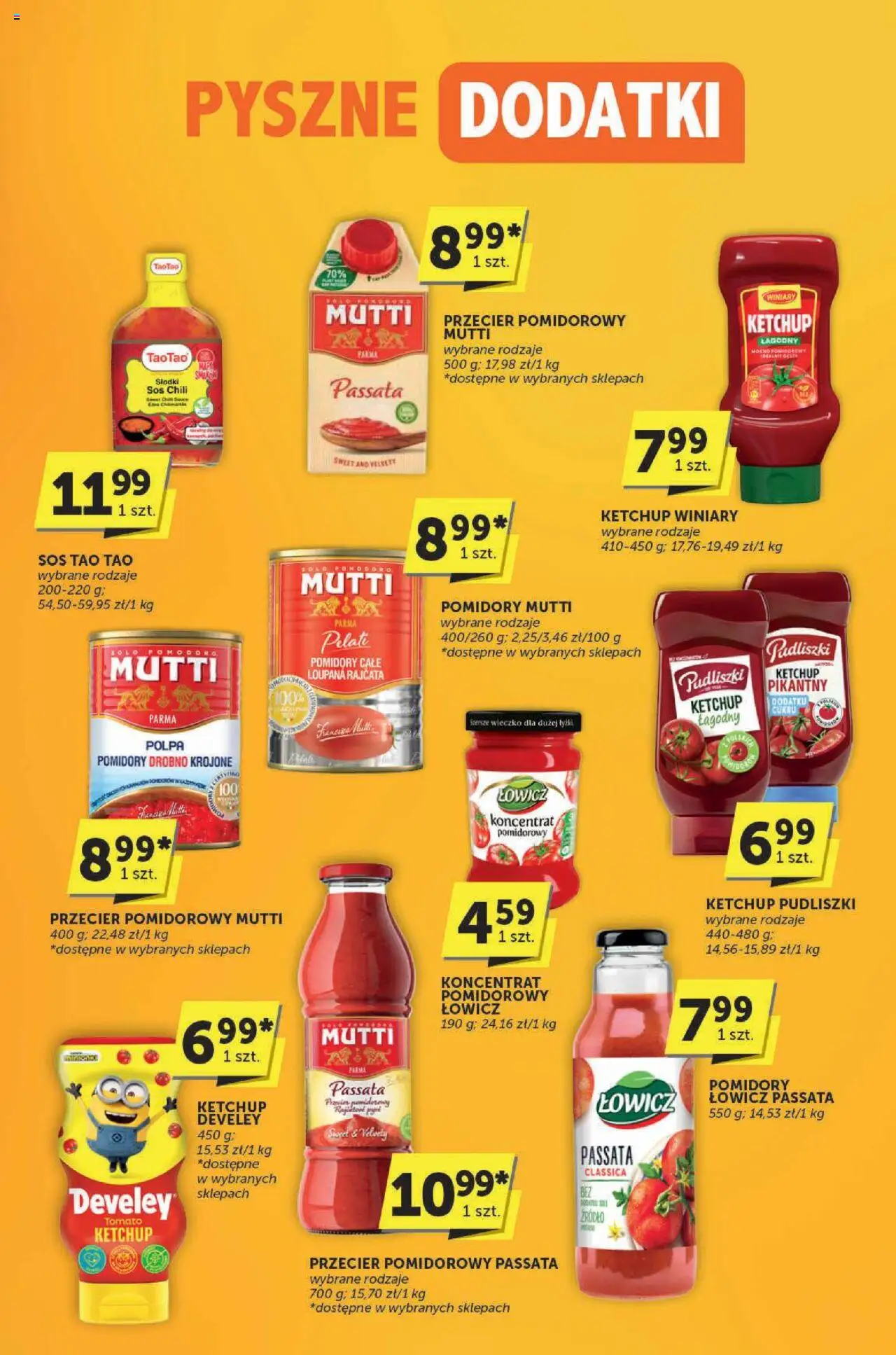 Euro Sklep Gazetka - Katalog od 04.09.2025 | Strona: 11 | Produkty: Chili, Ketchup, Przecier pomidorowy, Koncentrat pomidorowy