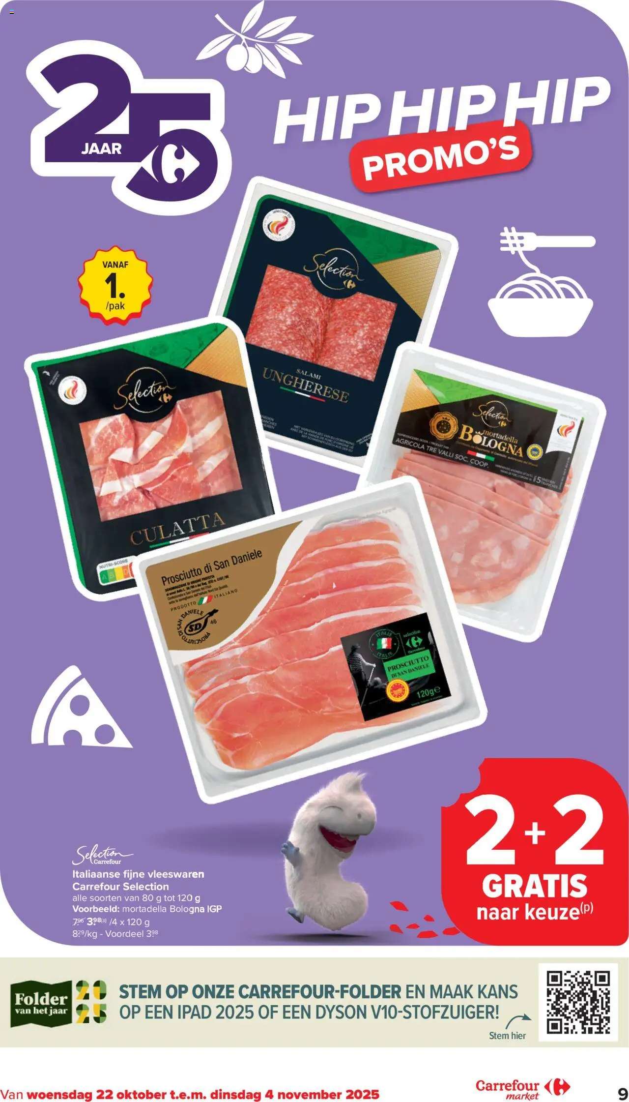 {H1} | Pagina: 9 | Producten: Olasz felvágott, Salami