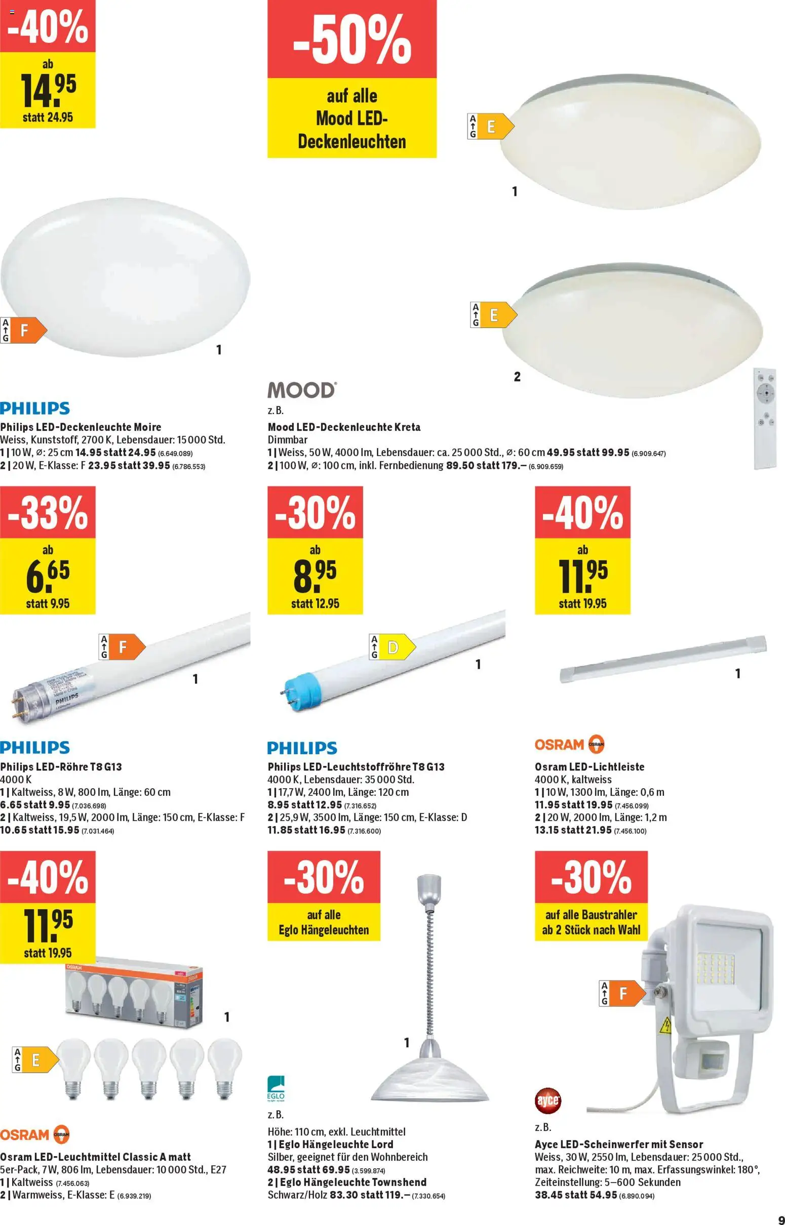 Jumbo Aktionen – gültig ab 20.11.2025 | Seite: 9 | Produkte: LED Deckenleuchten, Philips