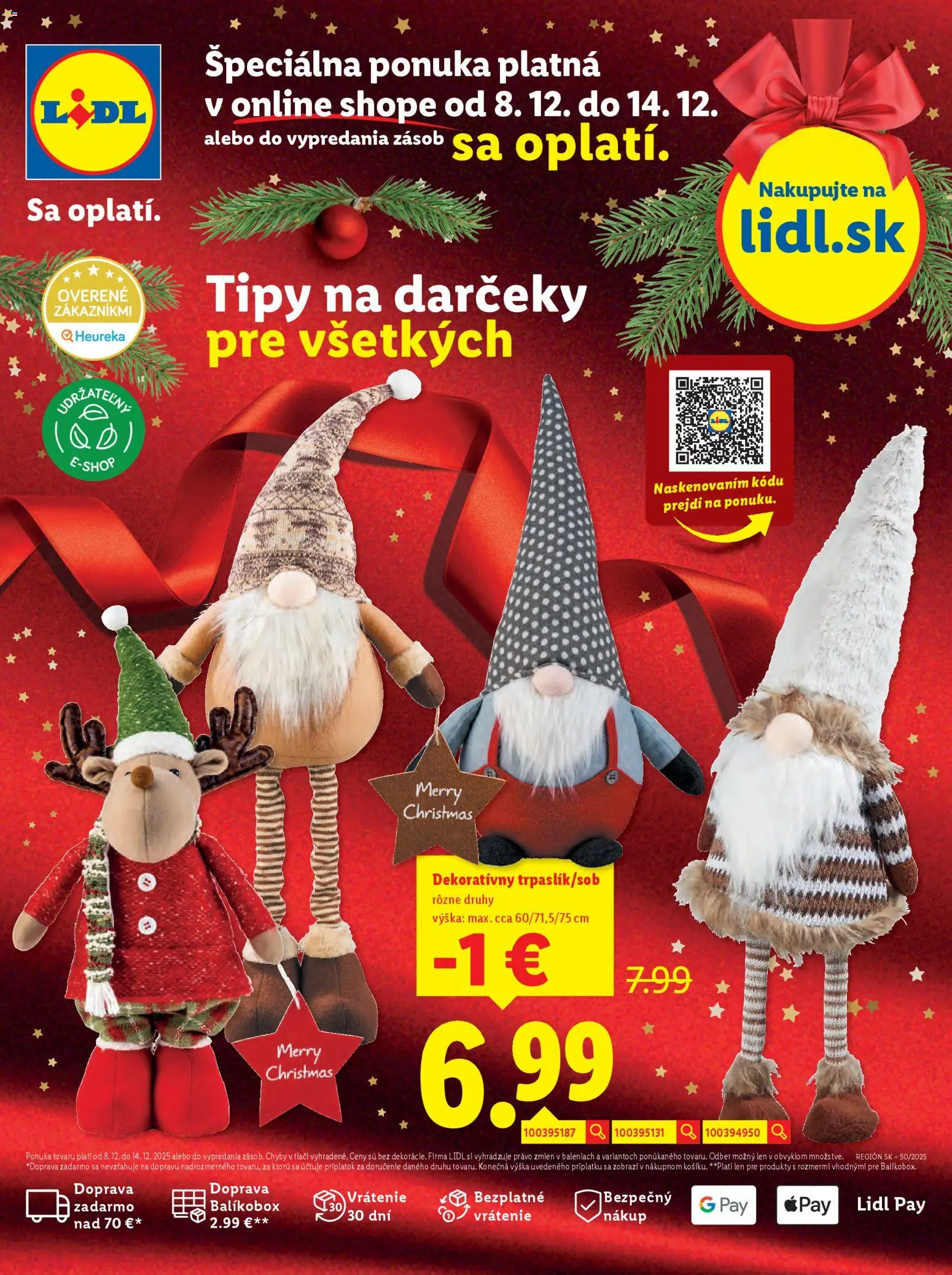 Nové Lidl akcie – leták je platný od 08.12.2025 | Strana: 1