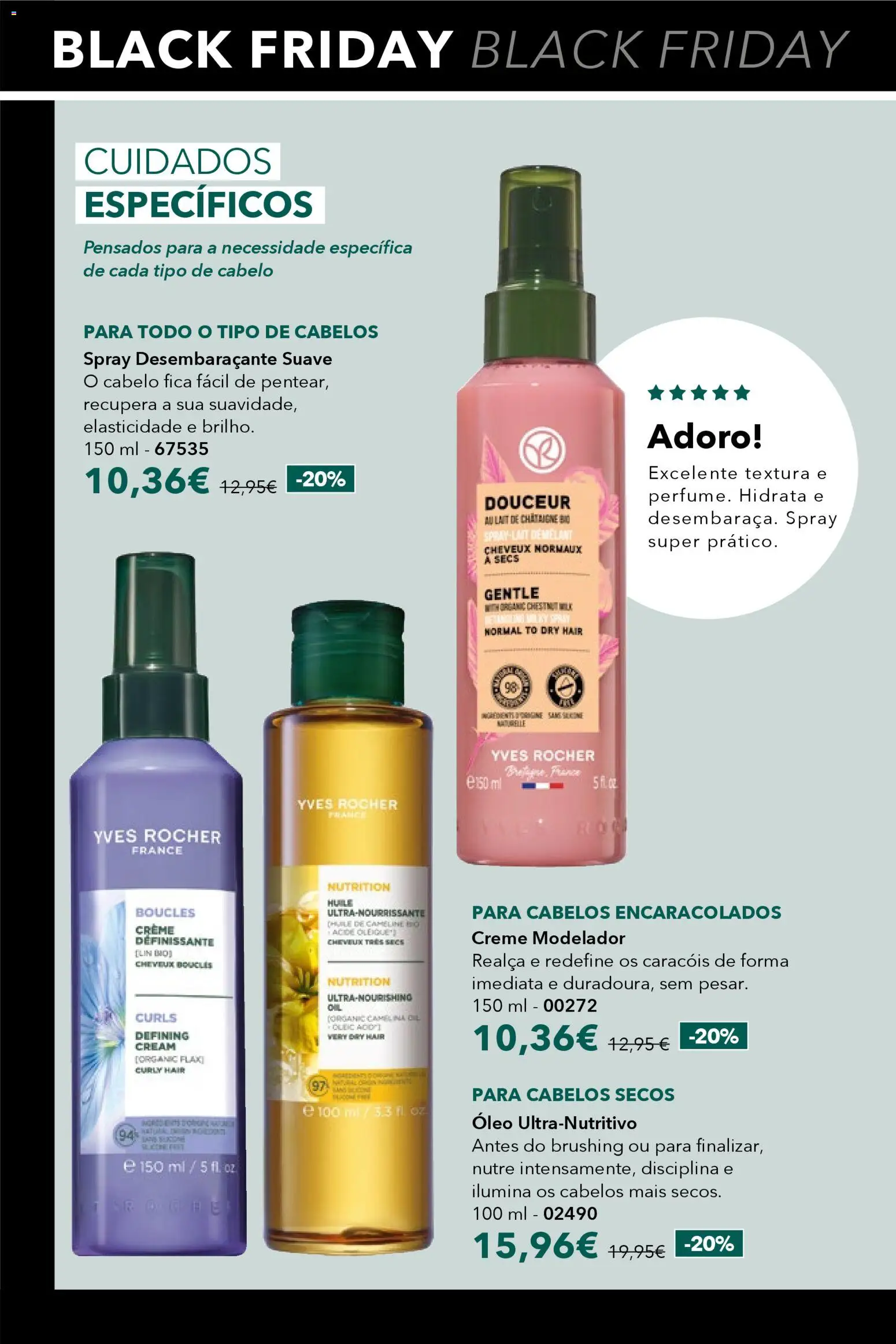 Yves Rocher - Black Friday │ válido de 12.11.2025 | Página: 40 | Produtos: Óleo, Creme