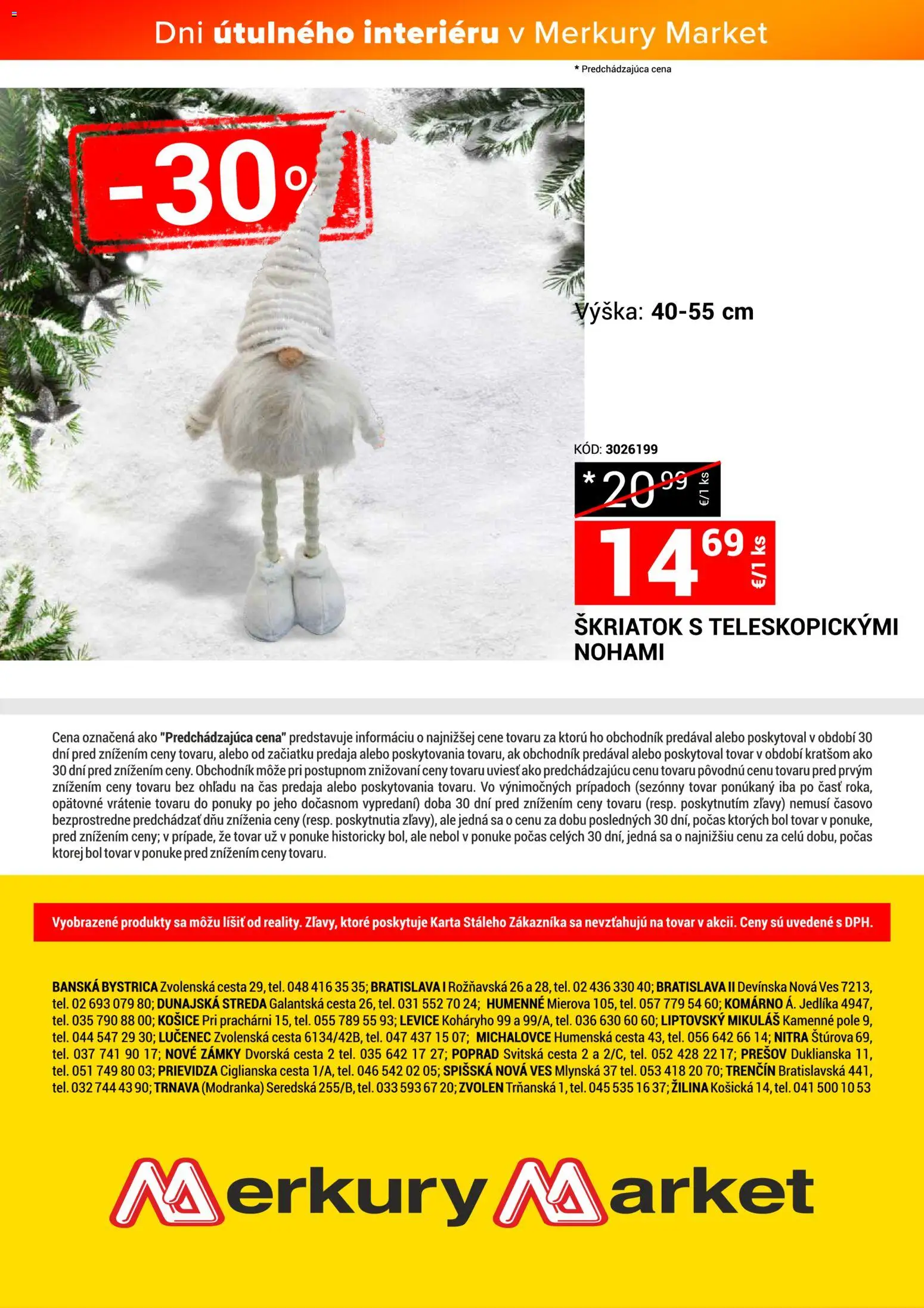 Nové Merkury Market akcie – leták je platný od 22.11.2025 | Strana: 30