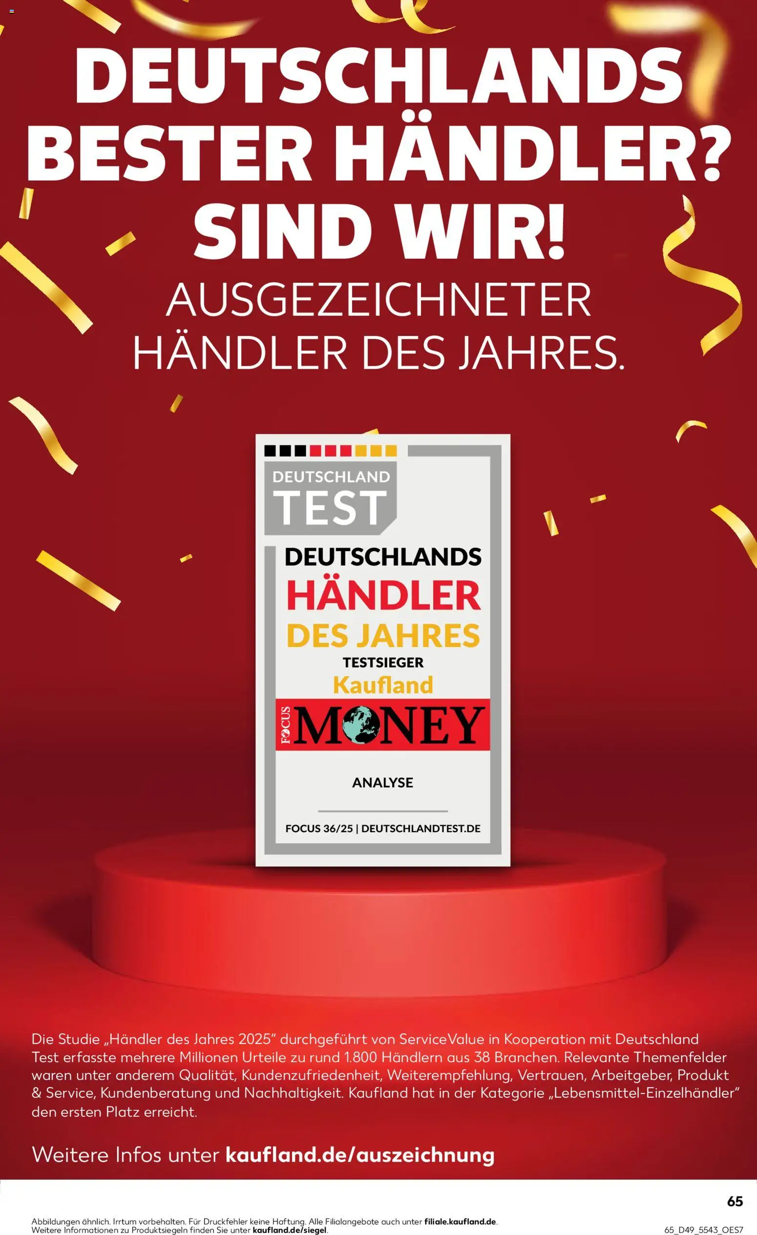 Kaufland prospekt Bremen	 – gültig ab 04.12.2025 | Seite: 65