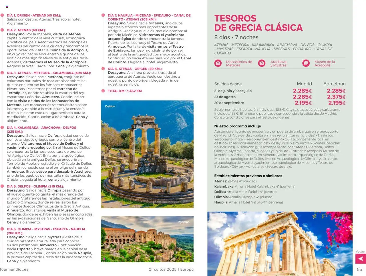 Viajes El Corte Inglés Circuitos exclusivos │ válido desde el 01.05.2025 | Página: 55 | Productos: Auriculares