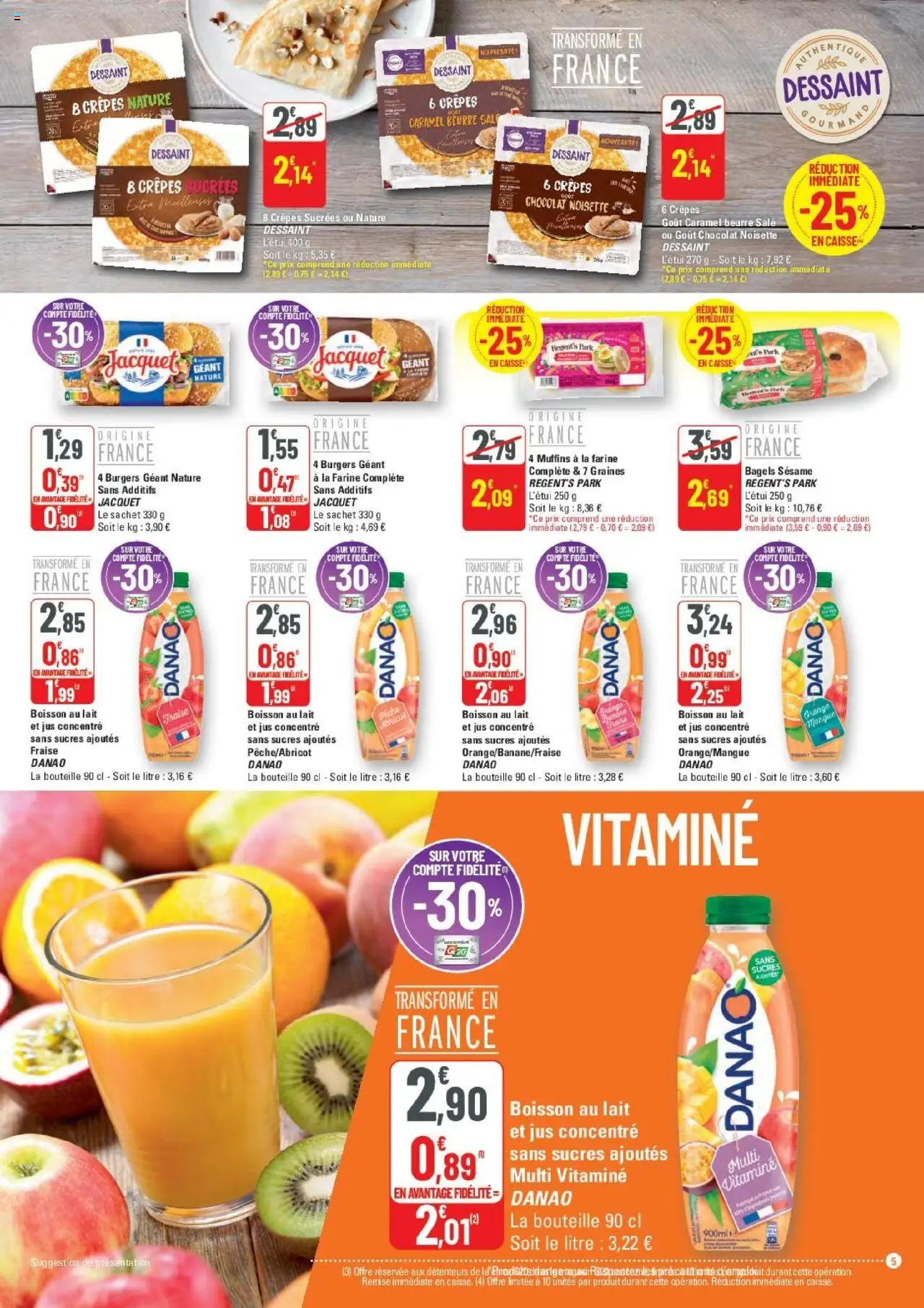 | Page: 5 | Produits: Fraise, Noisette, Beurre, Chocolat